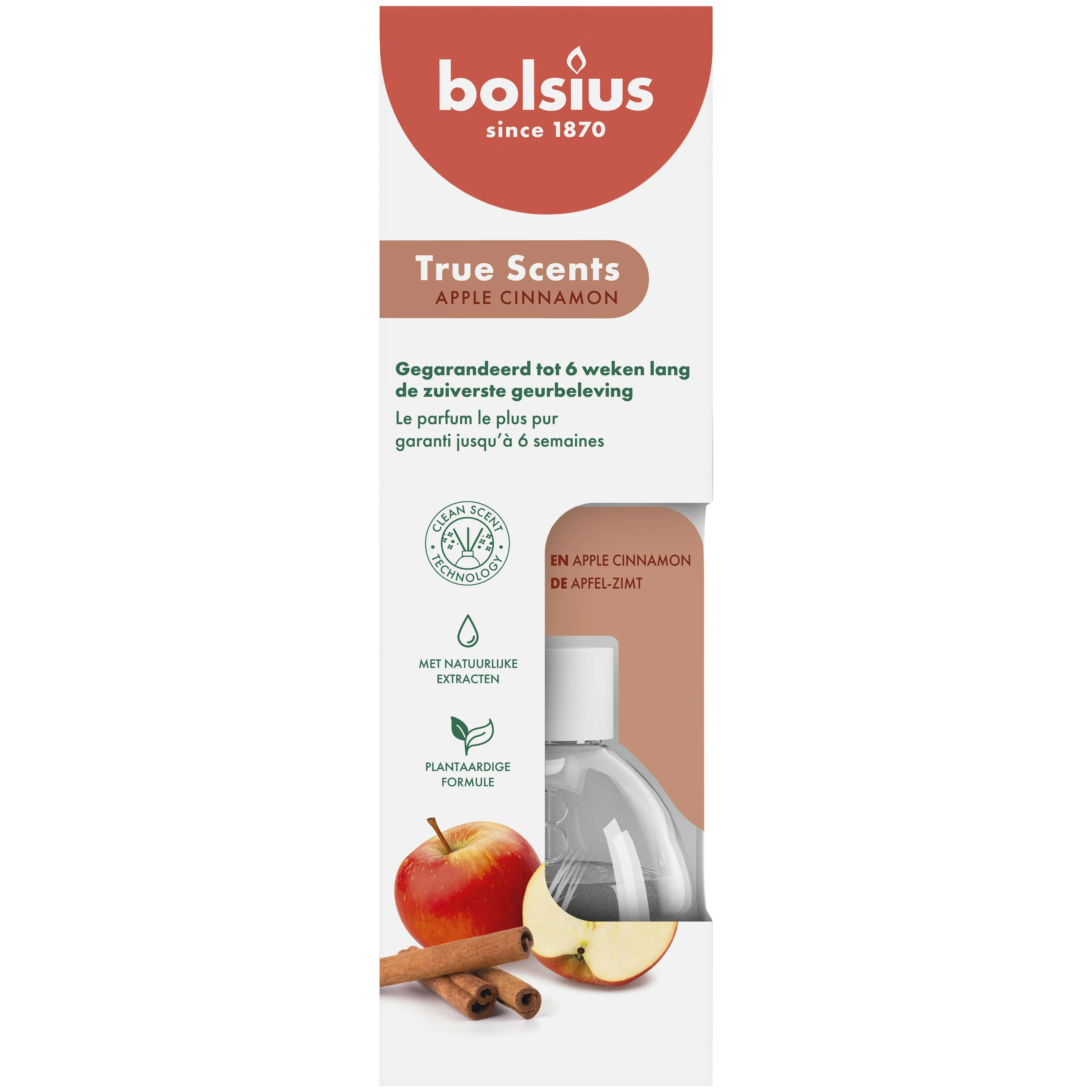 Bolsius Raumduft 60 ml True Scents Apfel-Zimt Bolsius Raumduft 60 ml True Scents Apfel-Zimt