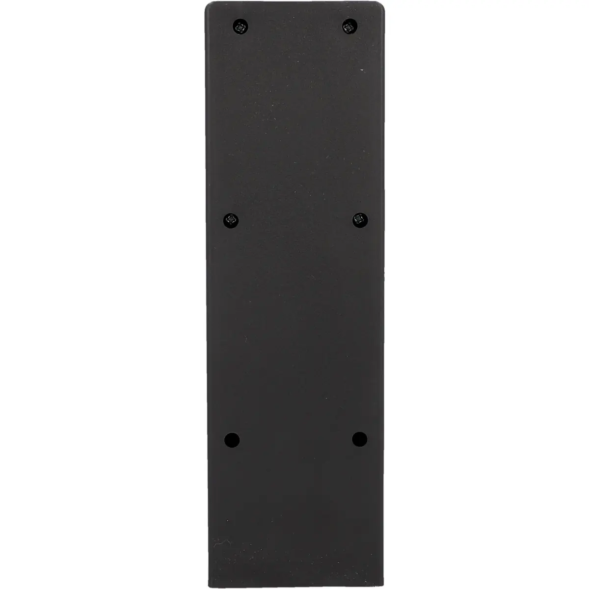 Unitec Gartensäule mit 2 Schutzkontakt-Steckdosen schwarz