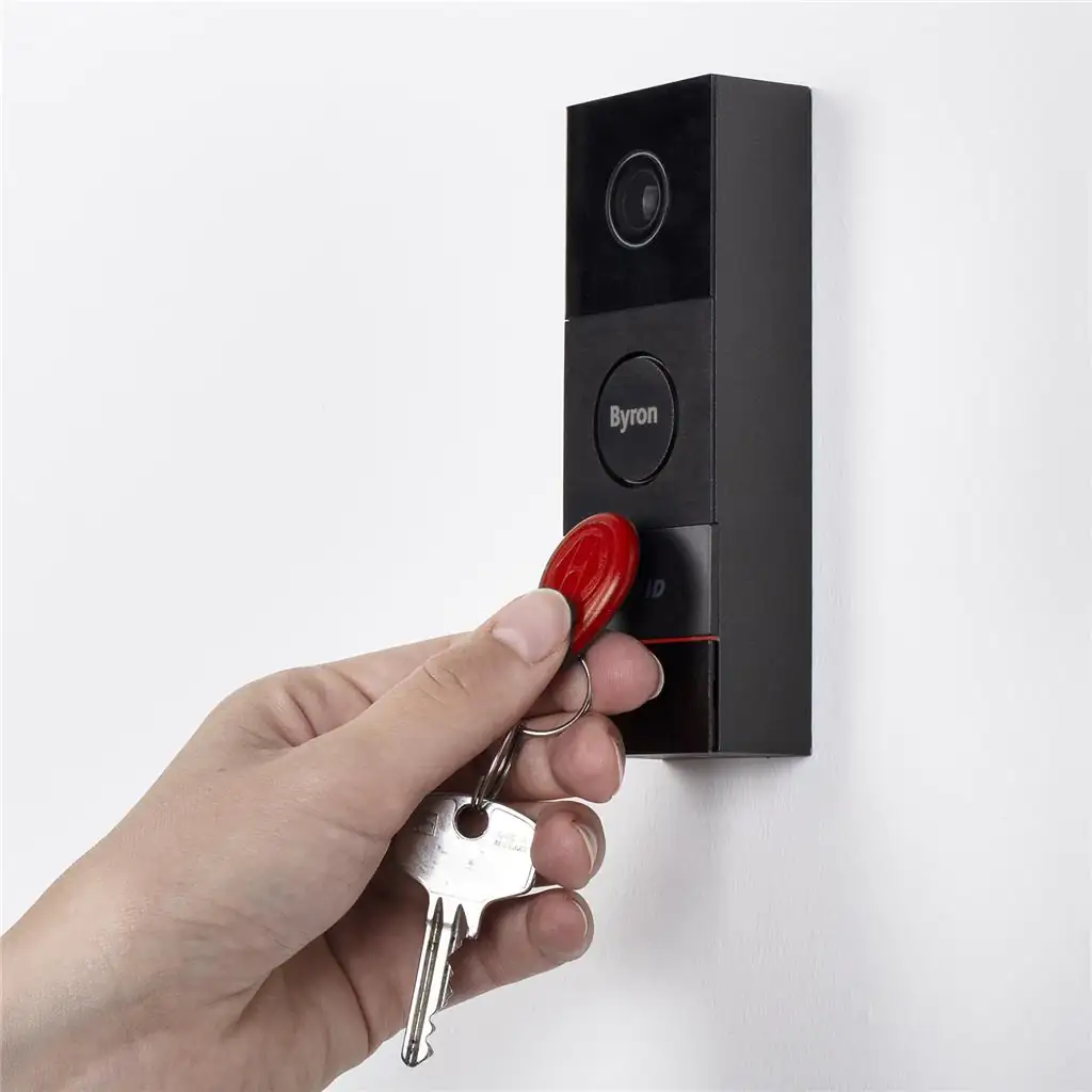 Byron Kabelgebundene Video Türsprechanlage aluminum, DIC-24112