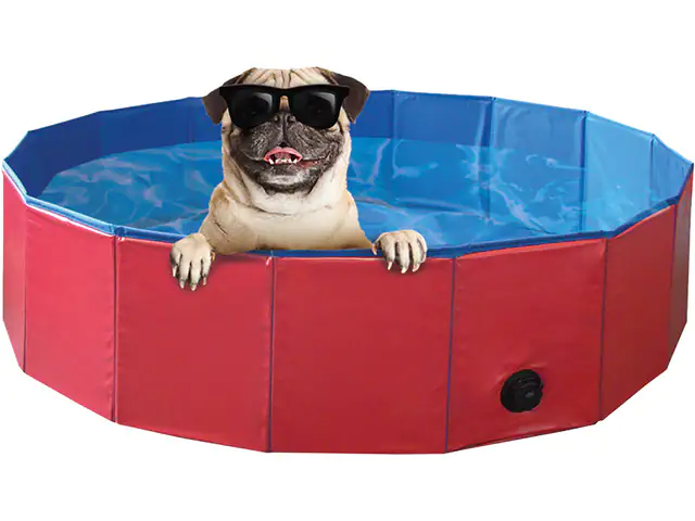 Nobby Hundepool rot