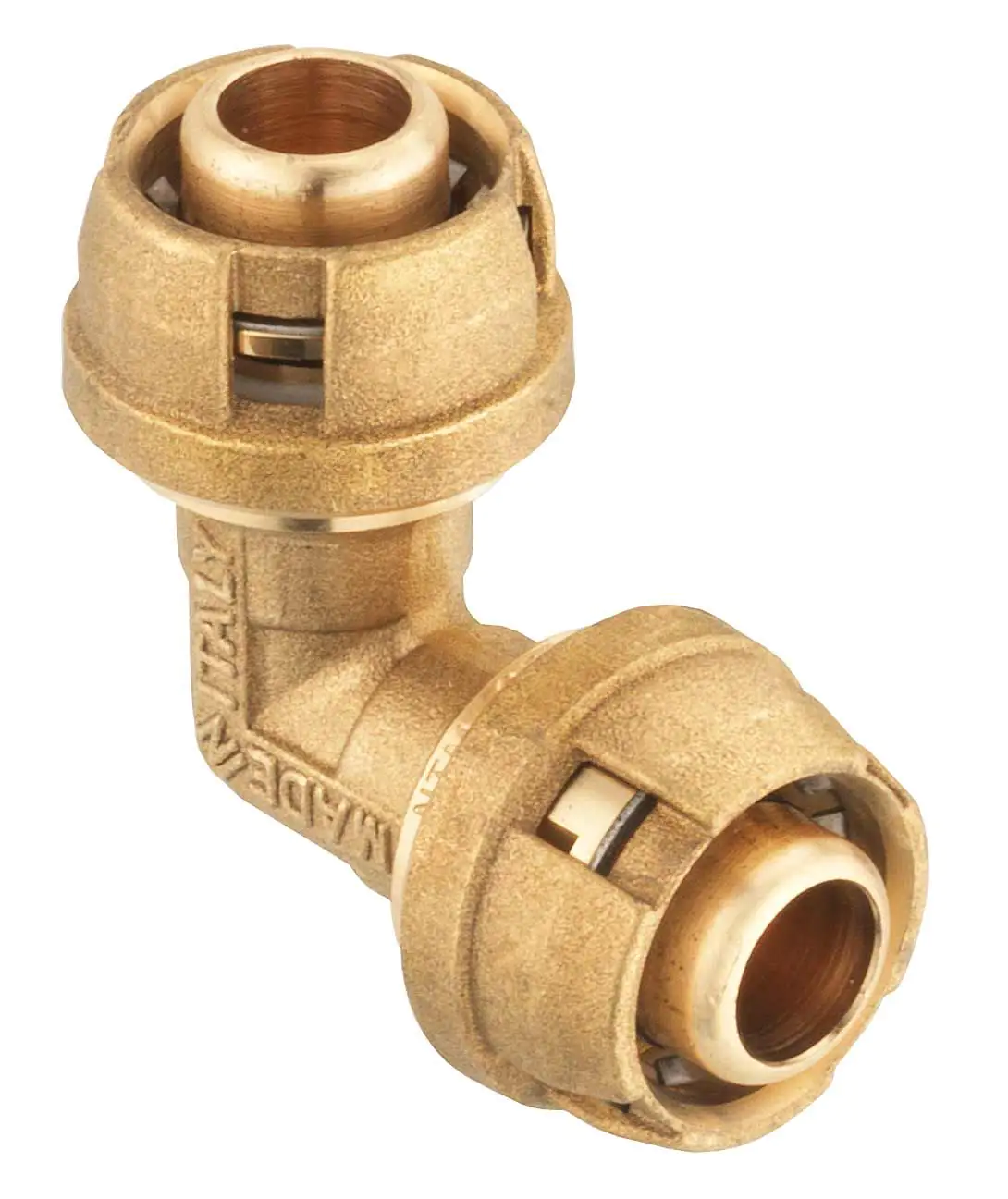 Cornat Steck-Winkel 90° komplett Messing, ø 20 mm