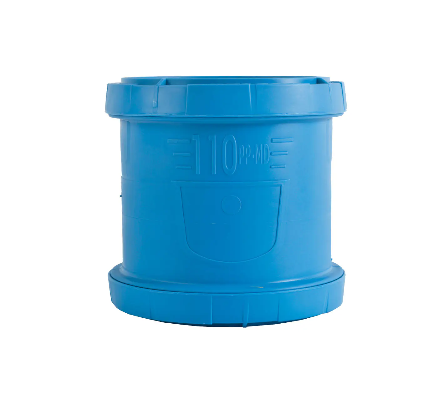 Marley Überschiebmuffe dBlue DN 90 schalldämmend für 90 mm Rohr blau