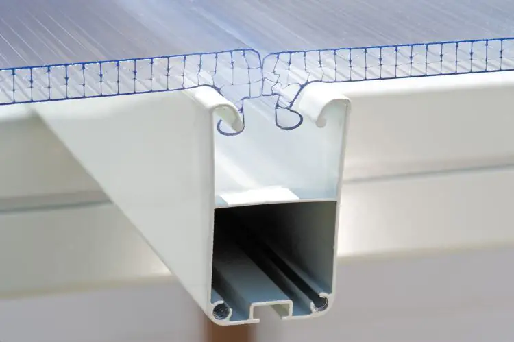 Canopia Terrassendach 1031 x 400 cm weiß