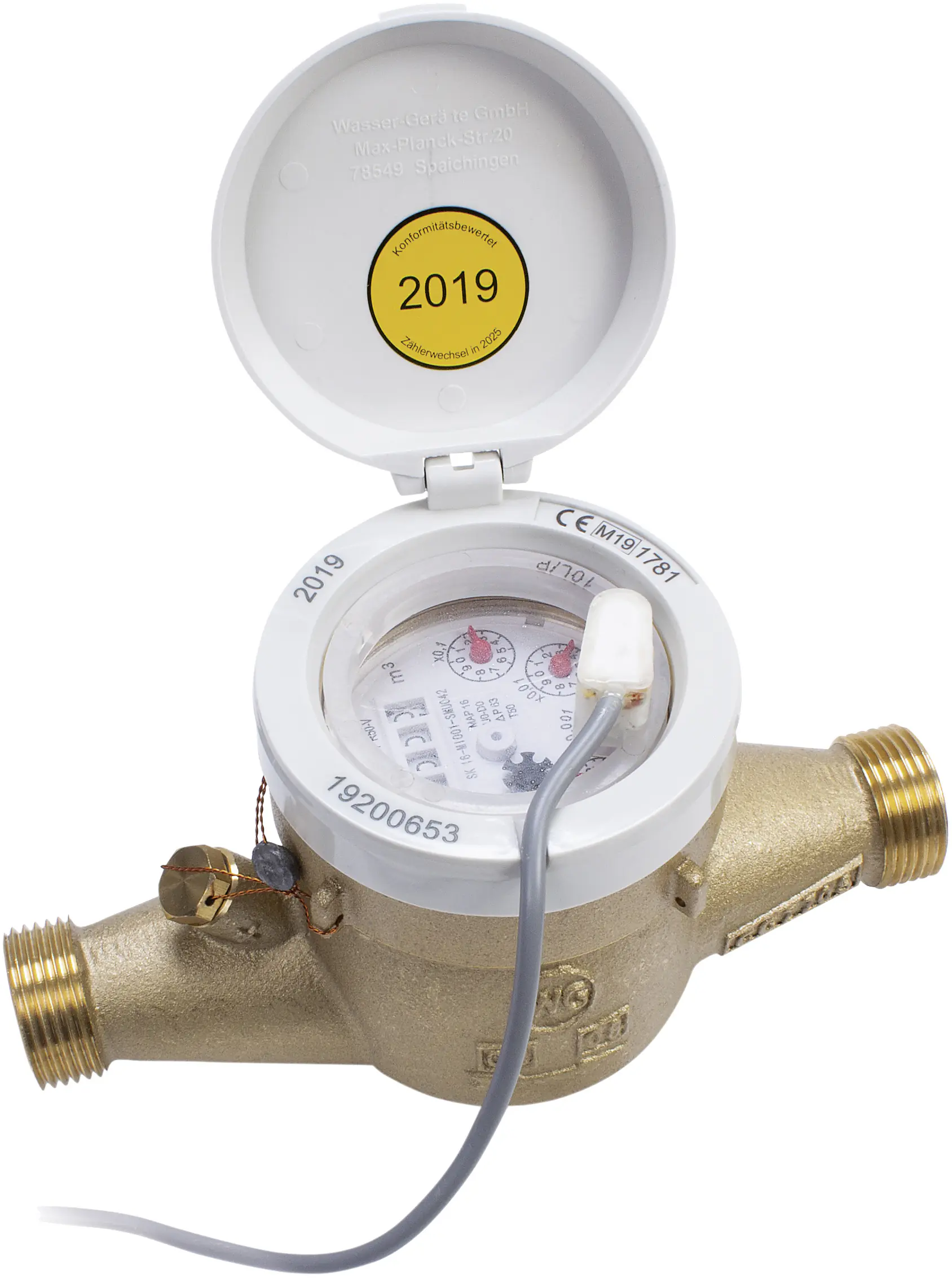 Hauswasserzähler für Kaltwasser 3/4" QN 2,5, für Kaltwasser