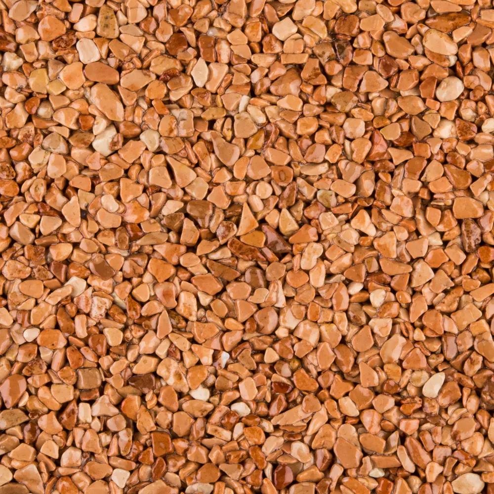 RAVELLO Steinteppich Boden Indoor Körnung Mittel Farbe rot 19 kg Set