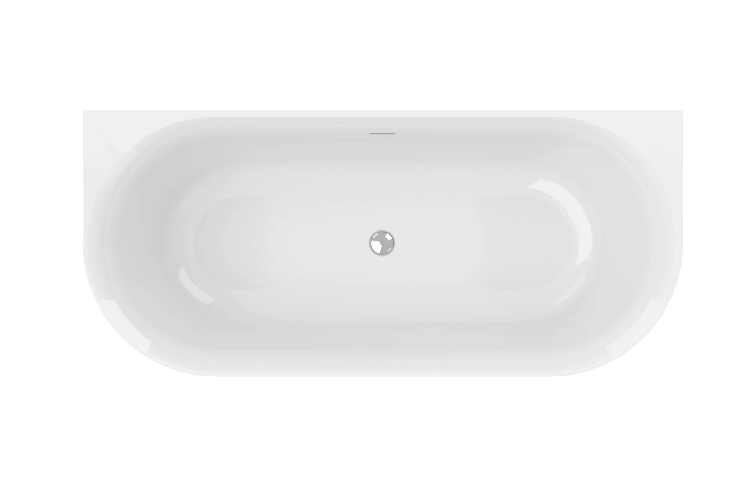 Ottofond Badewanne Mince 180 x 80 cm weiß