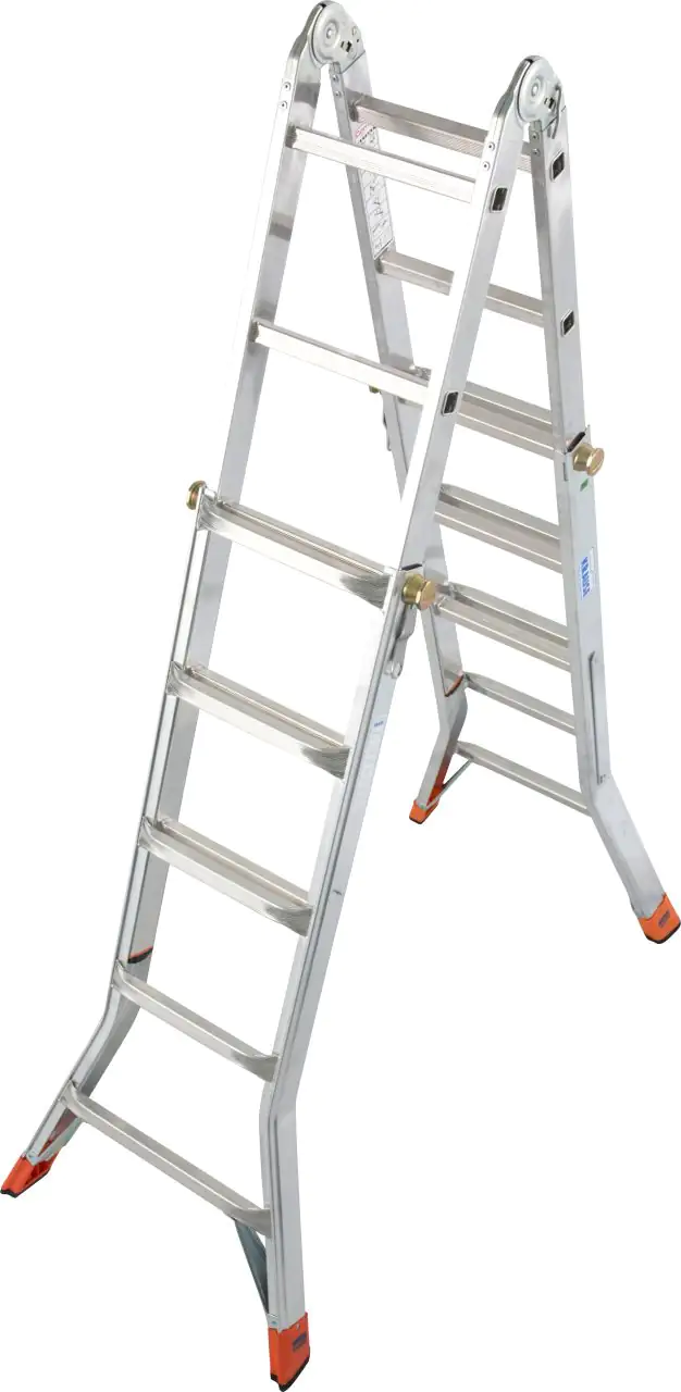 Krause Aluminium-Gelenk-Teleskopleiter MONTO TeleMatic 6,05 m Krause Aluminium-Gelenk-Teleskopleiter MONTO TeleMatic 6,05 m