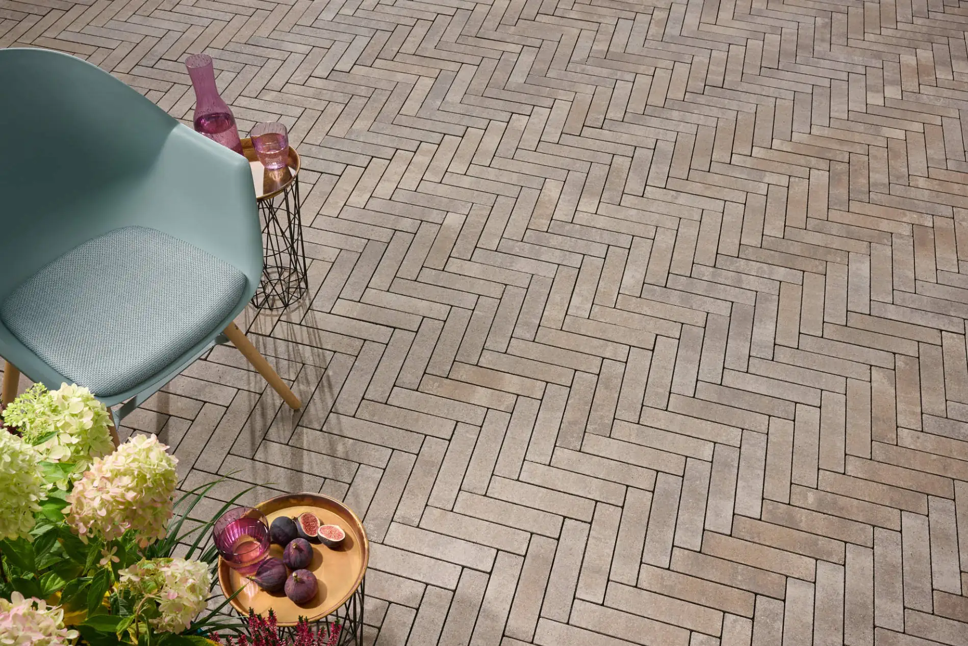 Kann Pflasterstein Rimero 24 x 6 x 7 cm sienna-nuanciert