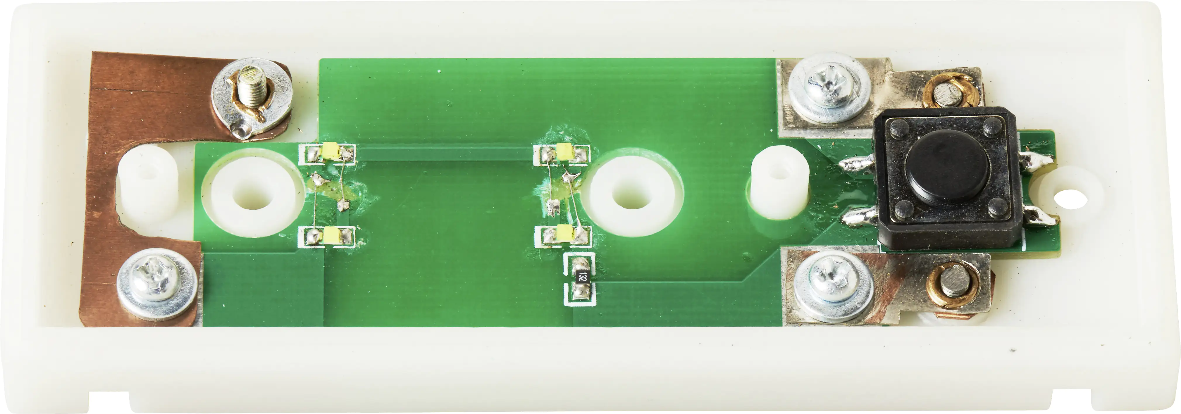 Heidemann Klingelplatte Clipfix reinweiß