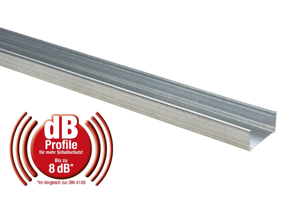 Knauf CW-db-Ständerprofil 2600 x 100 x 50 mm Knauf CW-db-Ständerprofil 2600 x 100 x 50 mm