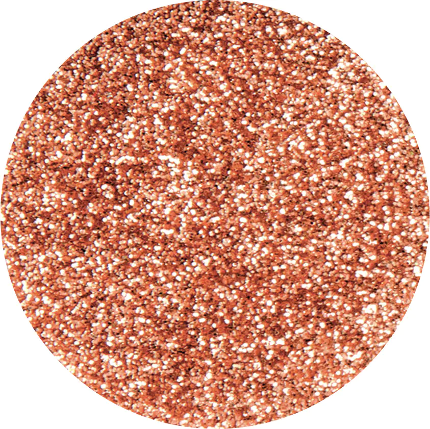 Glorex Brillant-Glitter fine hellkupfer 10 g