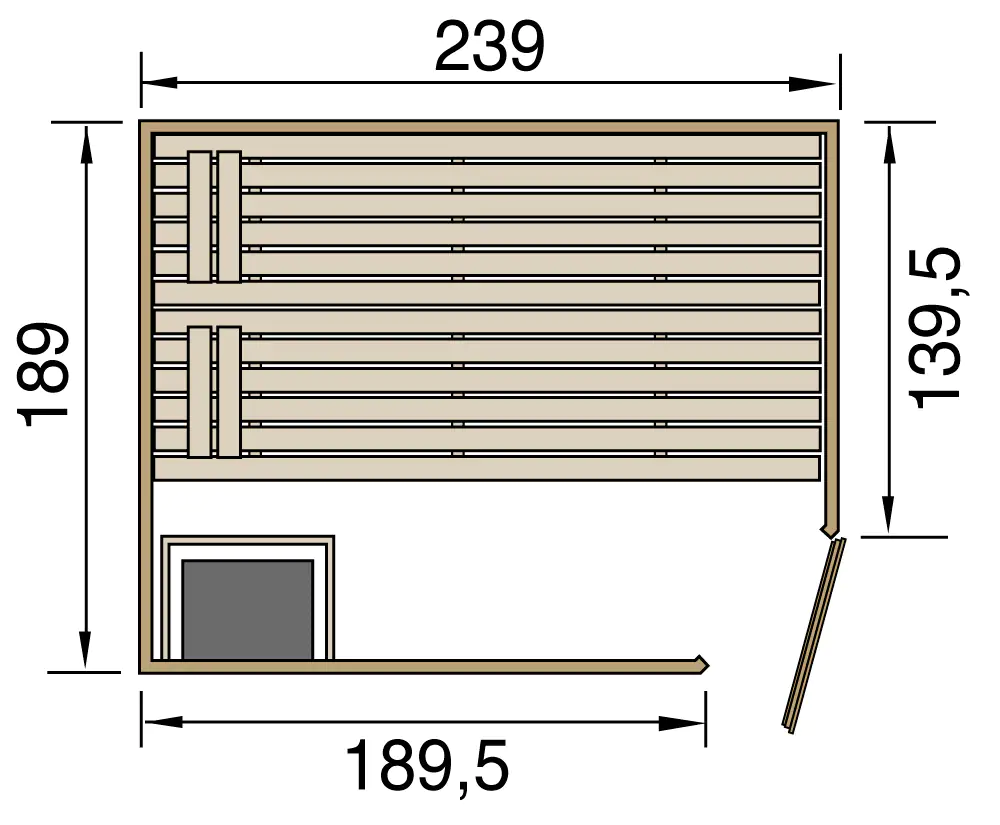 Weka Massivholz-Sauna Valida Eck Gr. 4 Sparset 9,0 kw OS Weka Massivholz-Sauna Valida Eck Gr. 4 Sparset 9,0 kw OS