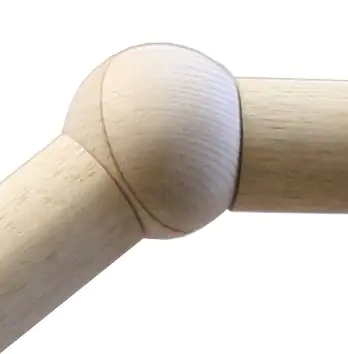 Treba B97 UniTec-Holzkugel Buche roh Ø 6,0 cm