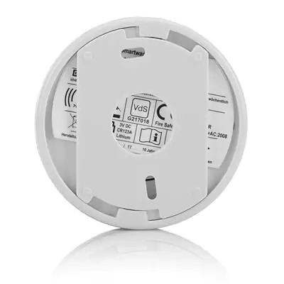 Smartwares Mini-Rauchwarnmelder Ø 70 mm, bis zu 10 Jahre Batterielaufzeit