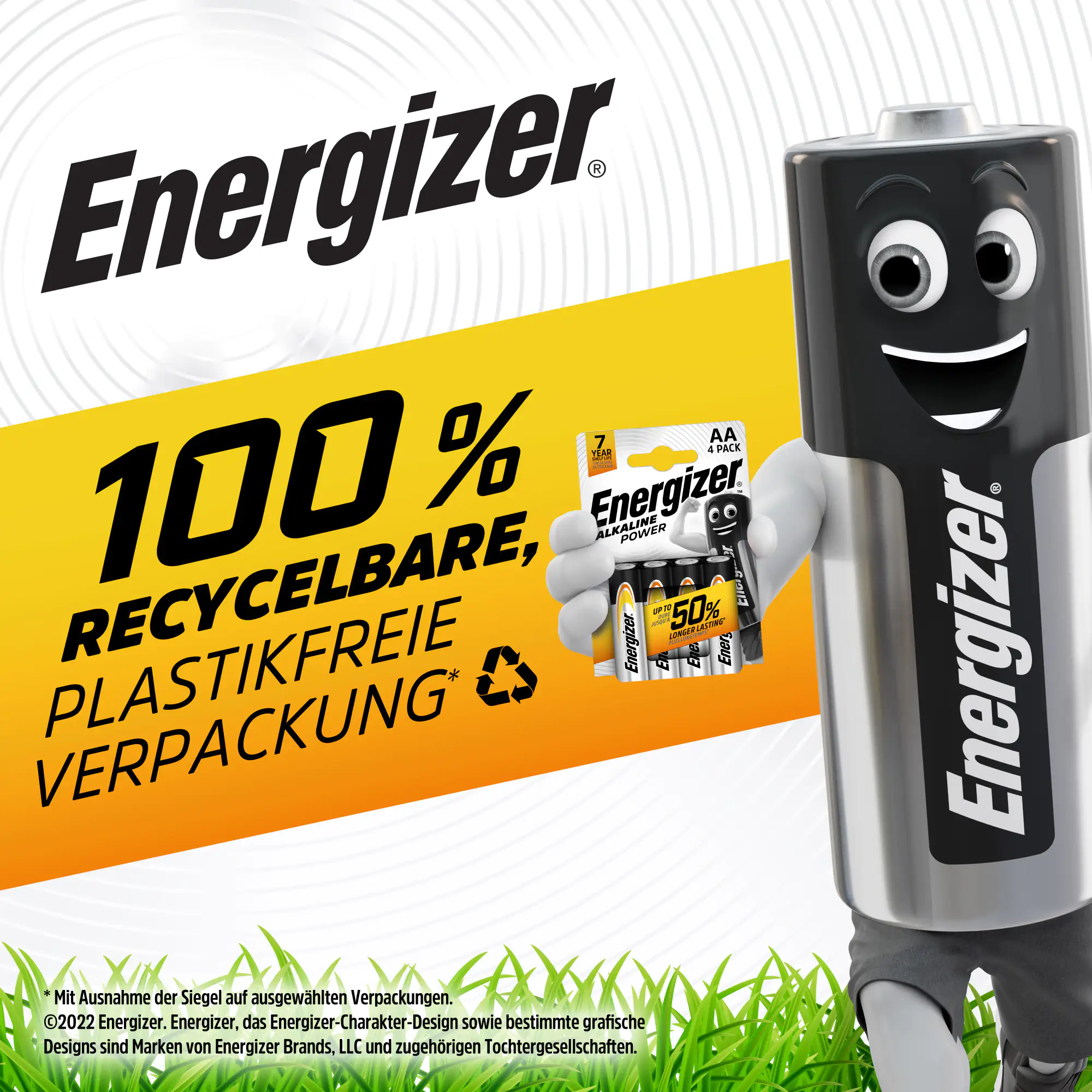 Energizer E92 Alkaline Power Batterie Micro AAA 1,5 V, 16er Pack