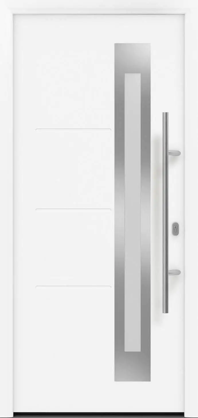 EcoStar Haustür ISOPRO IP 780S verkehrsweiß 110 x 210 cm EcoStar Haustür ISOPRO IP 780S verkehrsweiß 110 x 210 cm