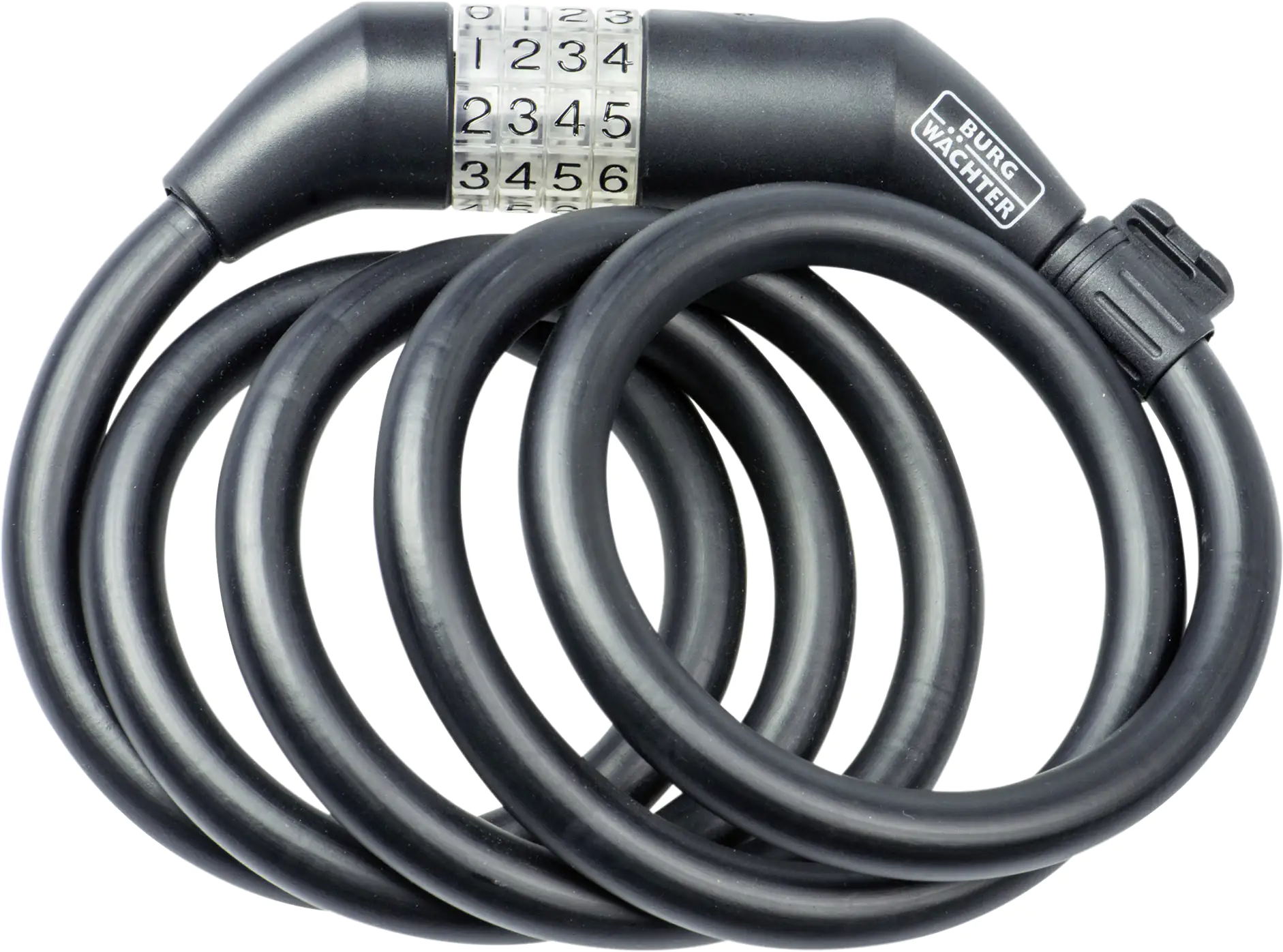 Burg Wächter Sprialkabelseilschloss 1235 180 L 1800mm Ø 15mm schwarz Burg Wächter Sprialkabelseilschloss 1235 180 L 1800mm Ø 15mm schwarz