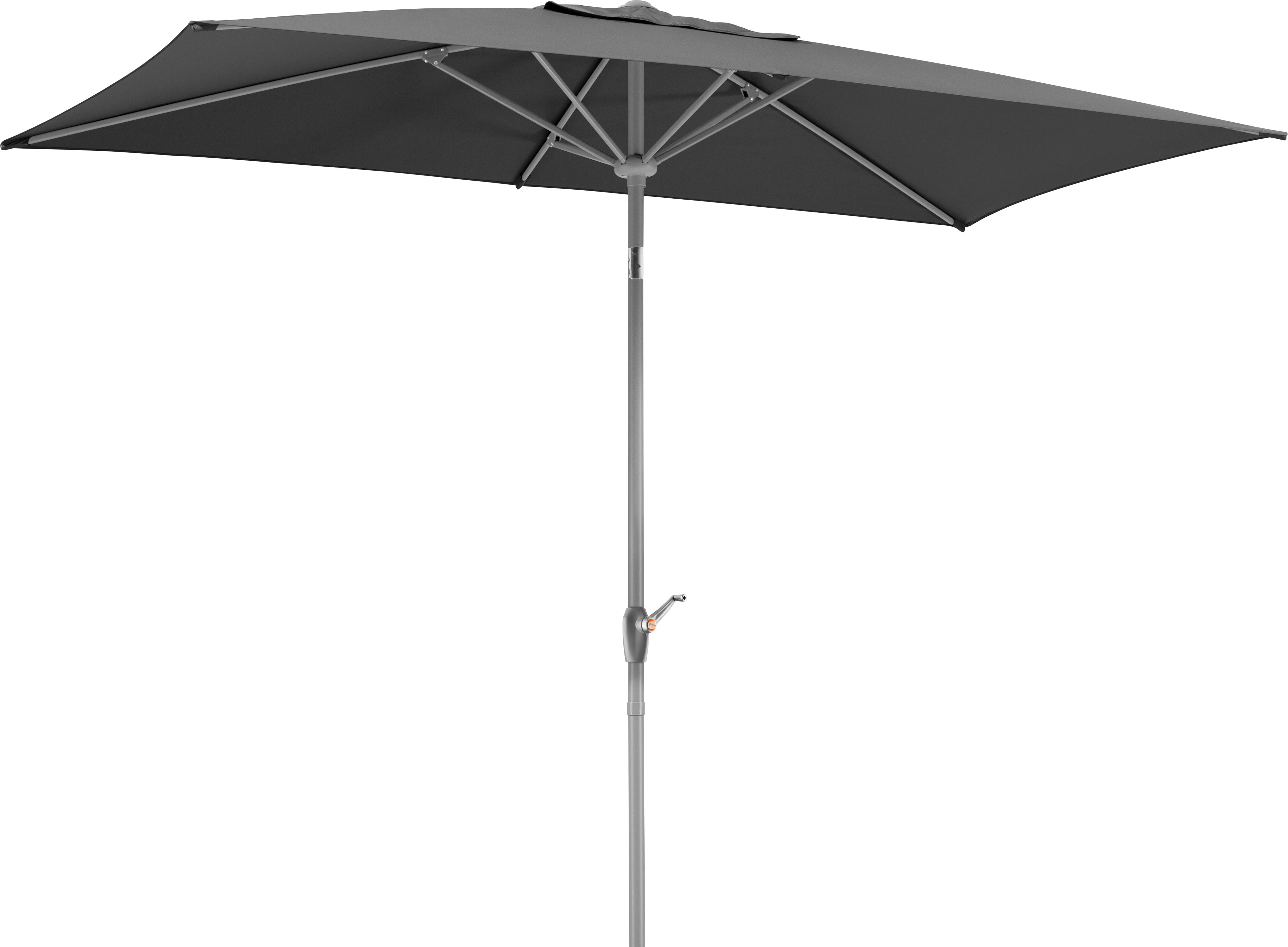 Schneider Sonnenschirm Porto anthrazit, 300 x 200 cm kaufen Globus