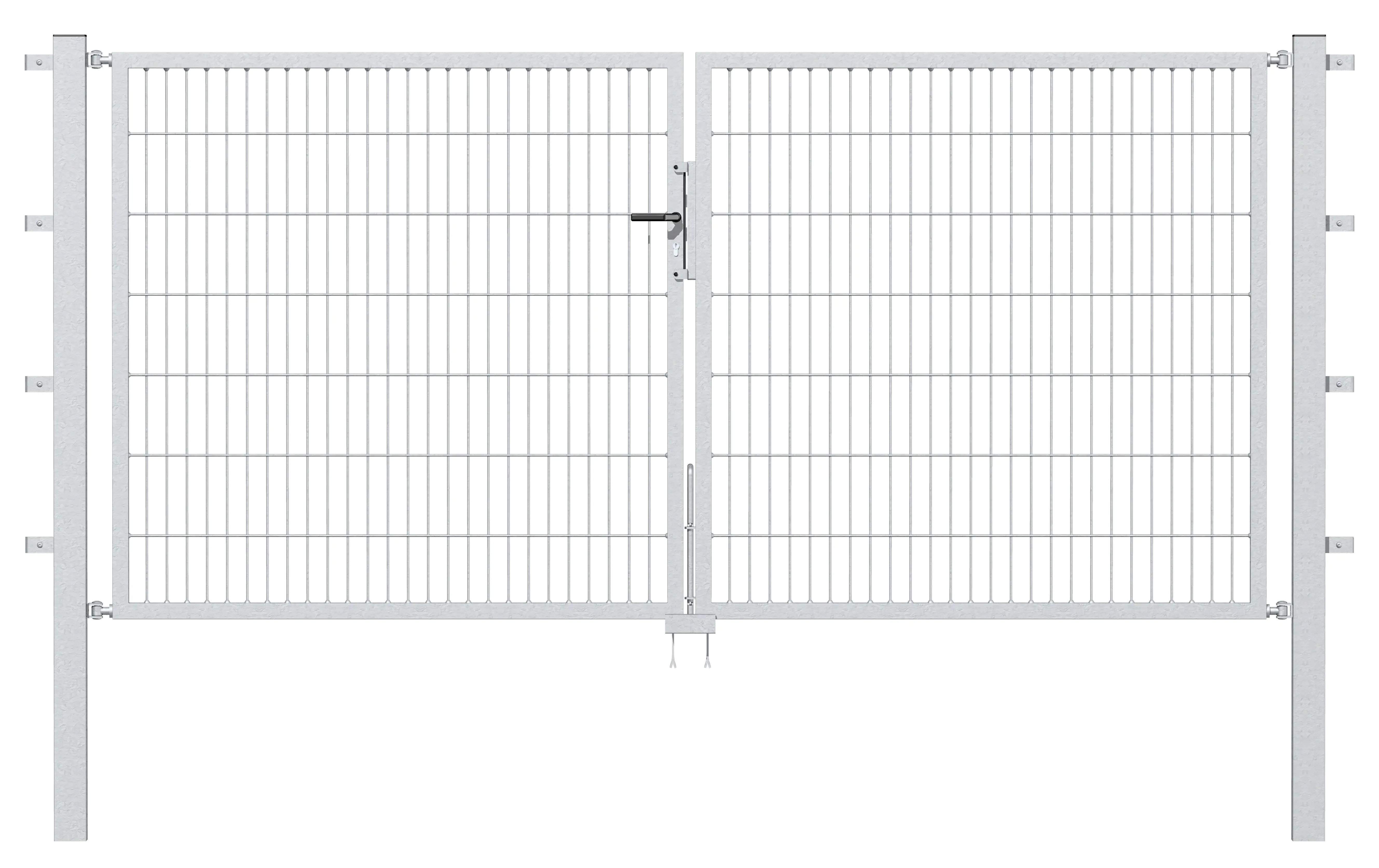Alberts Doppeltor Flexo 120 x 300 cm Typ 6/5/6 grün