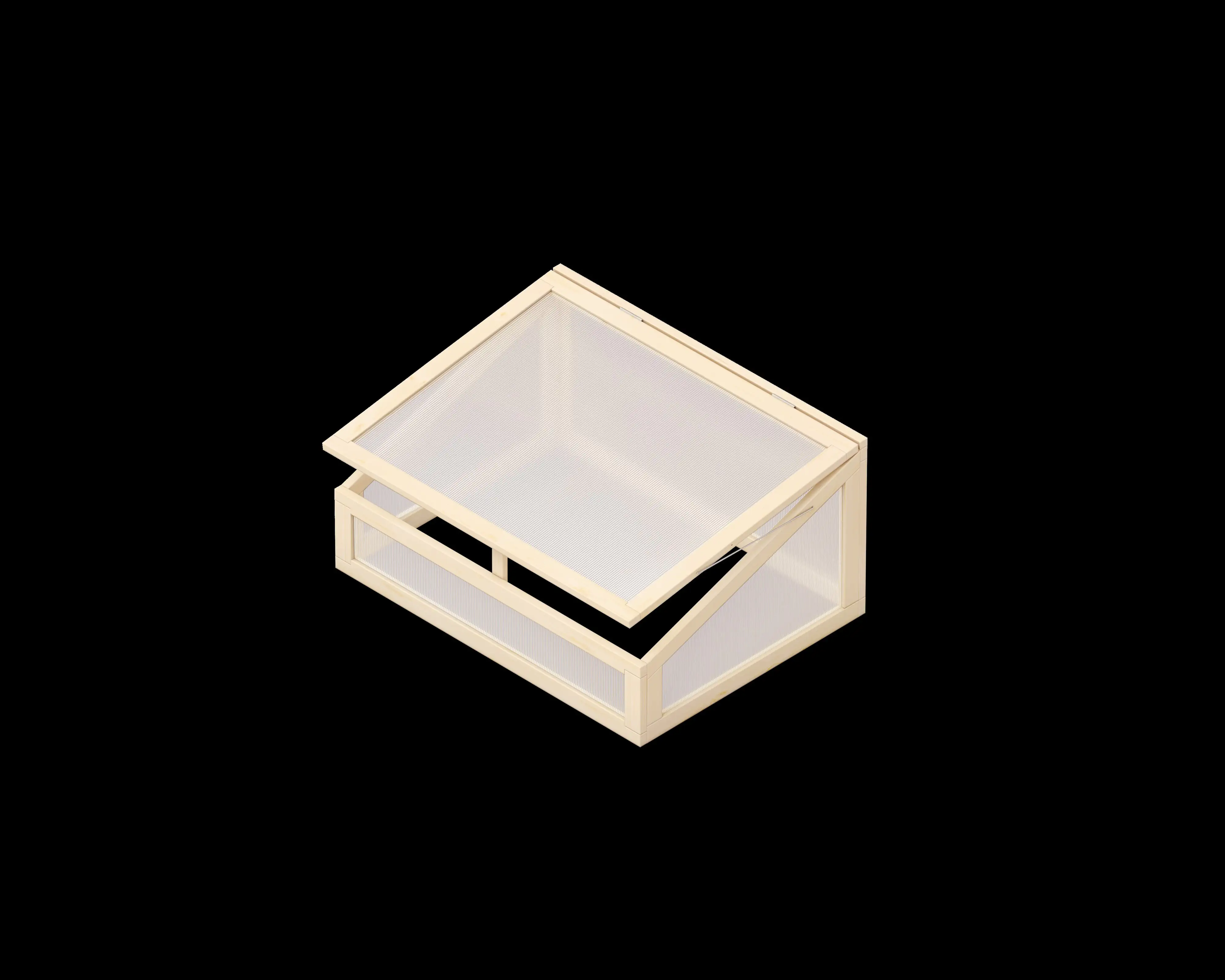 Upyard Frühbeetaufsatz 80 x 60 cm