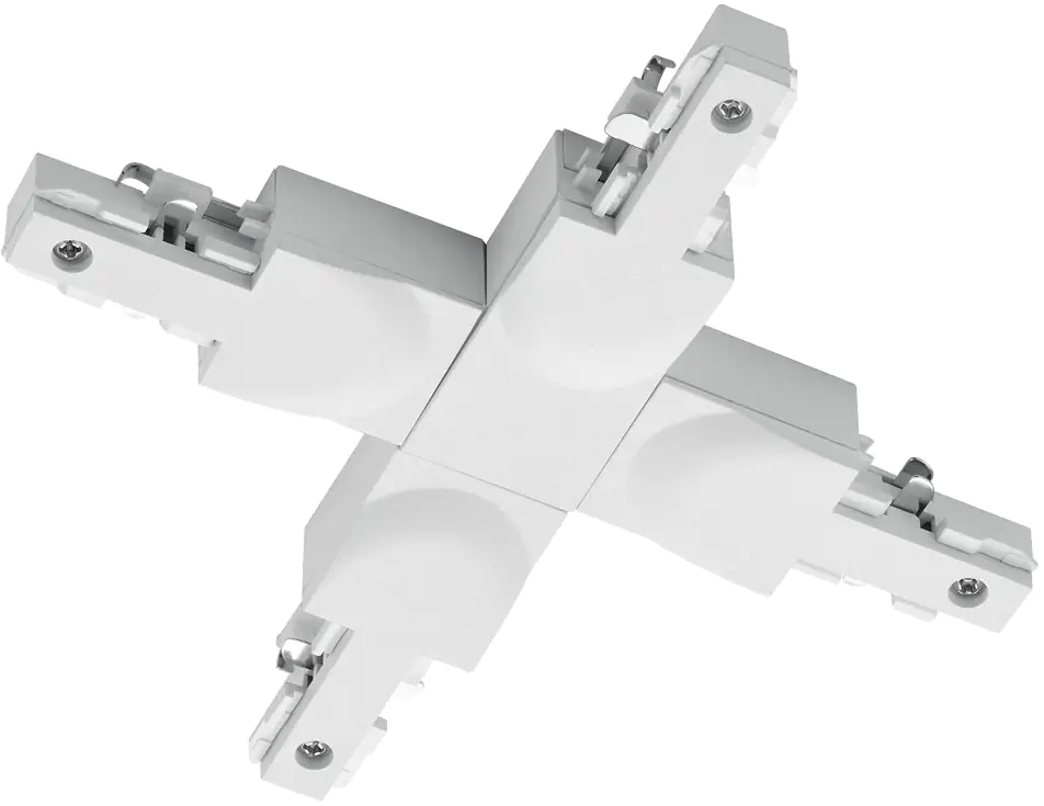 Trio Leuchten X-Verbinder DUOline weiß matt Trio Leuchten X-Verbinder DUOline weiß matt