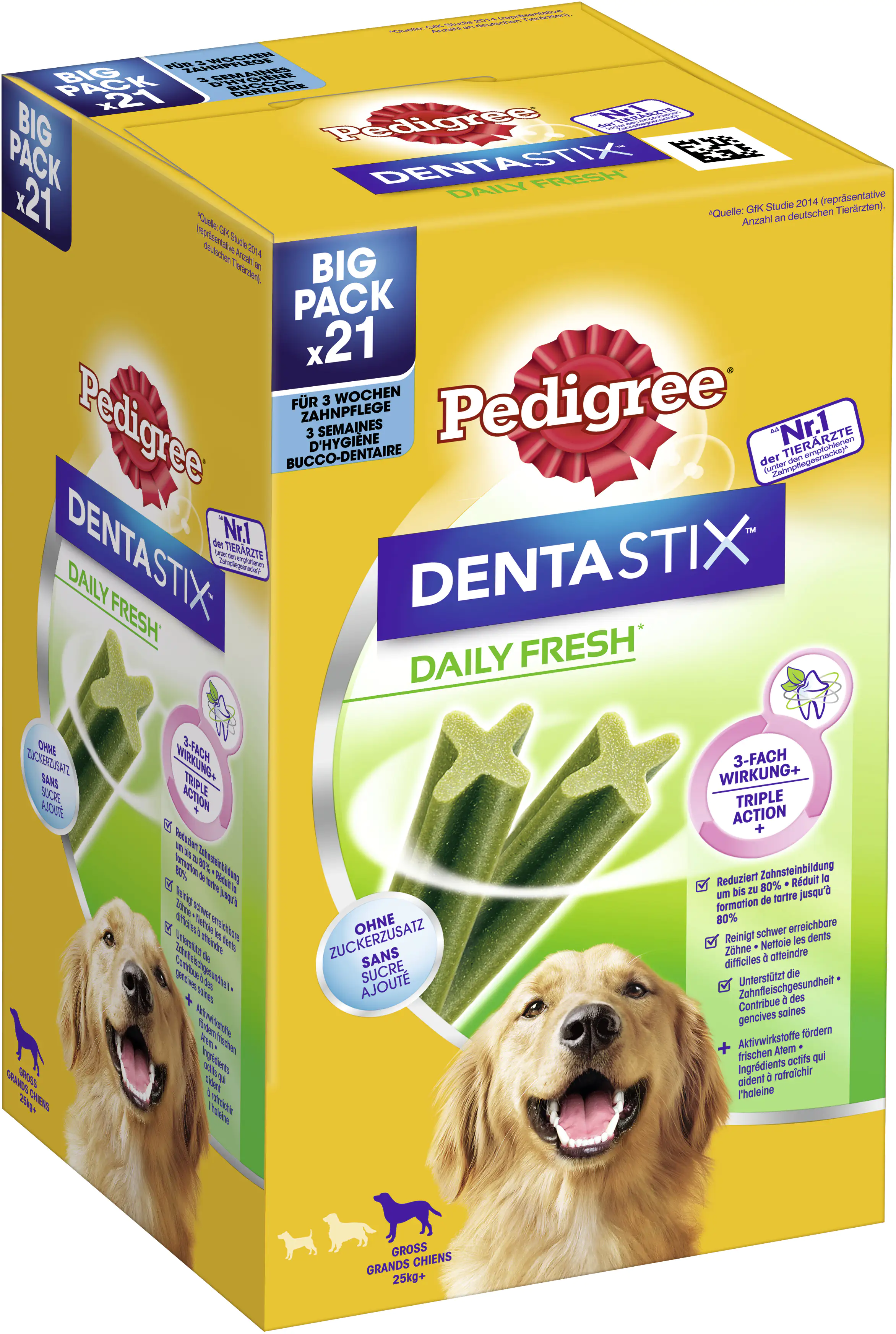 Pedigree Dentastix Adult Daily Fresh Hundesnack 21 Stück