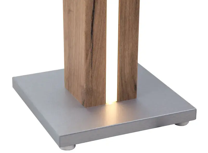 Globo Stehleuchte Forest 27 x 150 cm L x H holzoptik hell