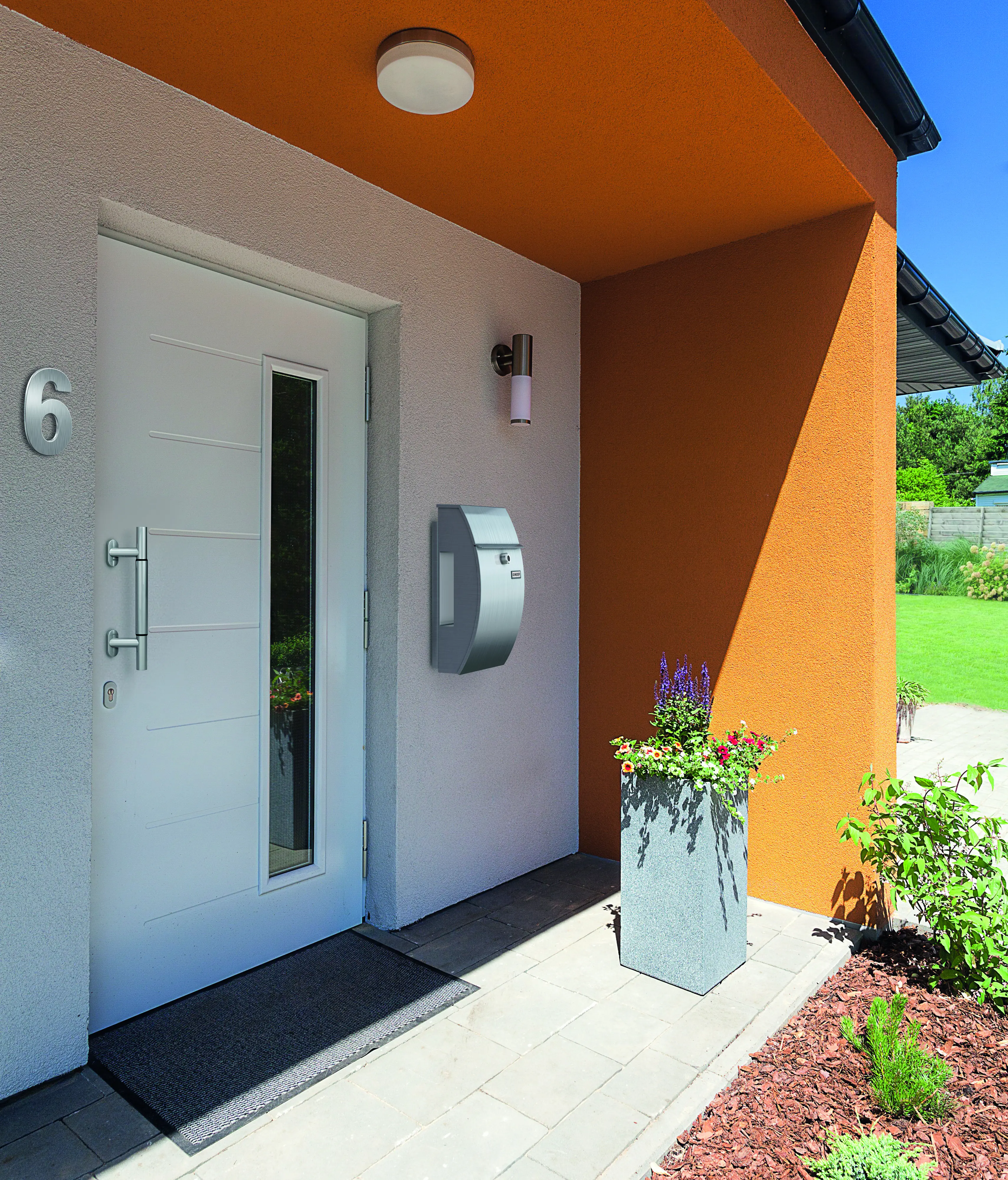 Panto Stoßgriff-Set Edelstahl 30 - 40 cm verstellbar