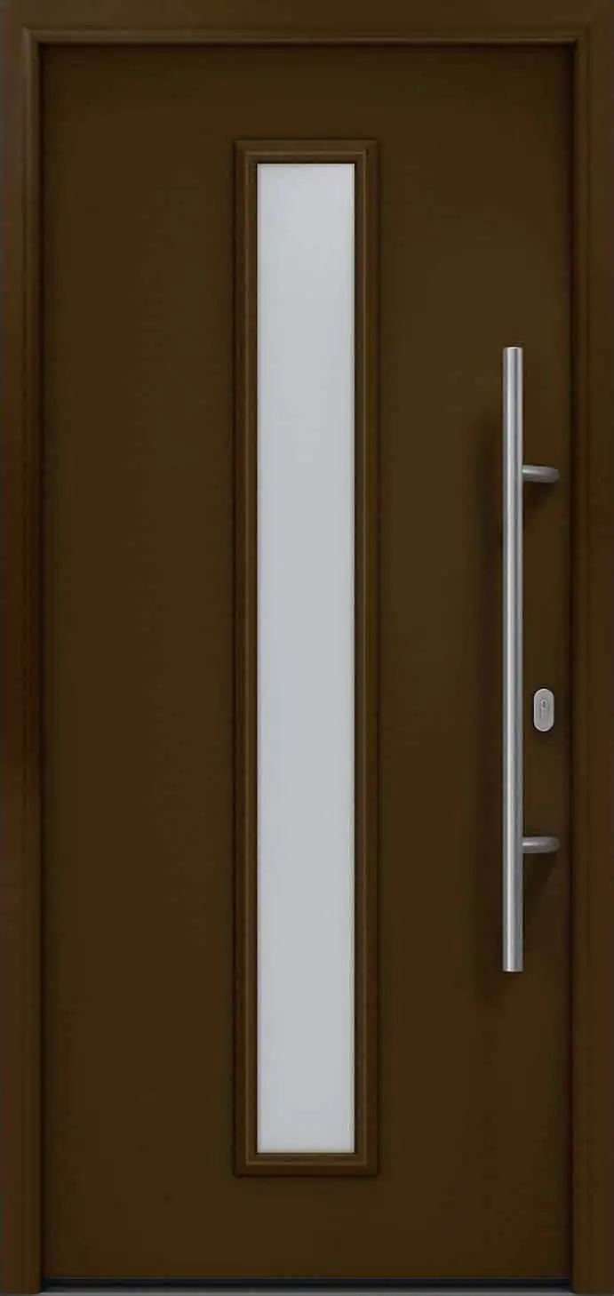 EcoStar Haustür ISOPRO IP 020S terrabraun 110 x 210 cm EcoStar Haustür ISOPRO IP 020S terrabraun 110 x 210 cm