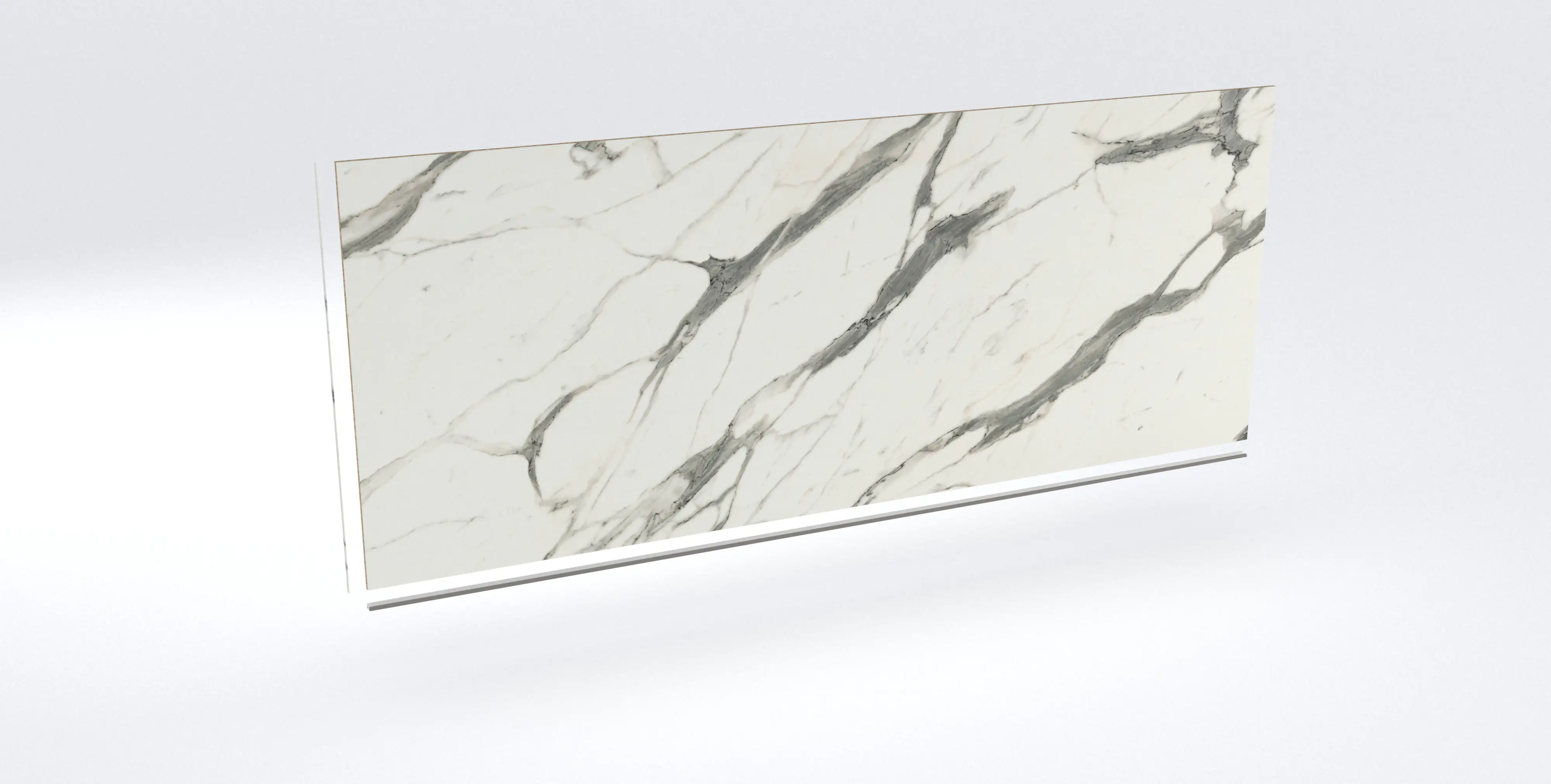 GetaElements Küchenrückwand-Set marmor arabesque 305 x 58,5 x 1,3 cm