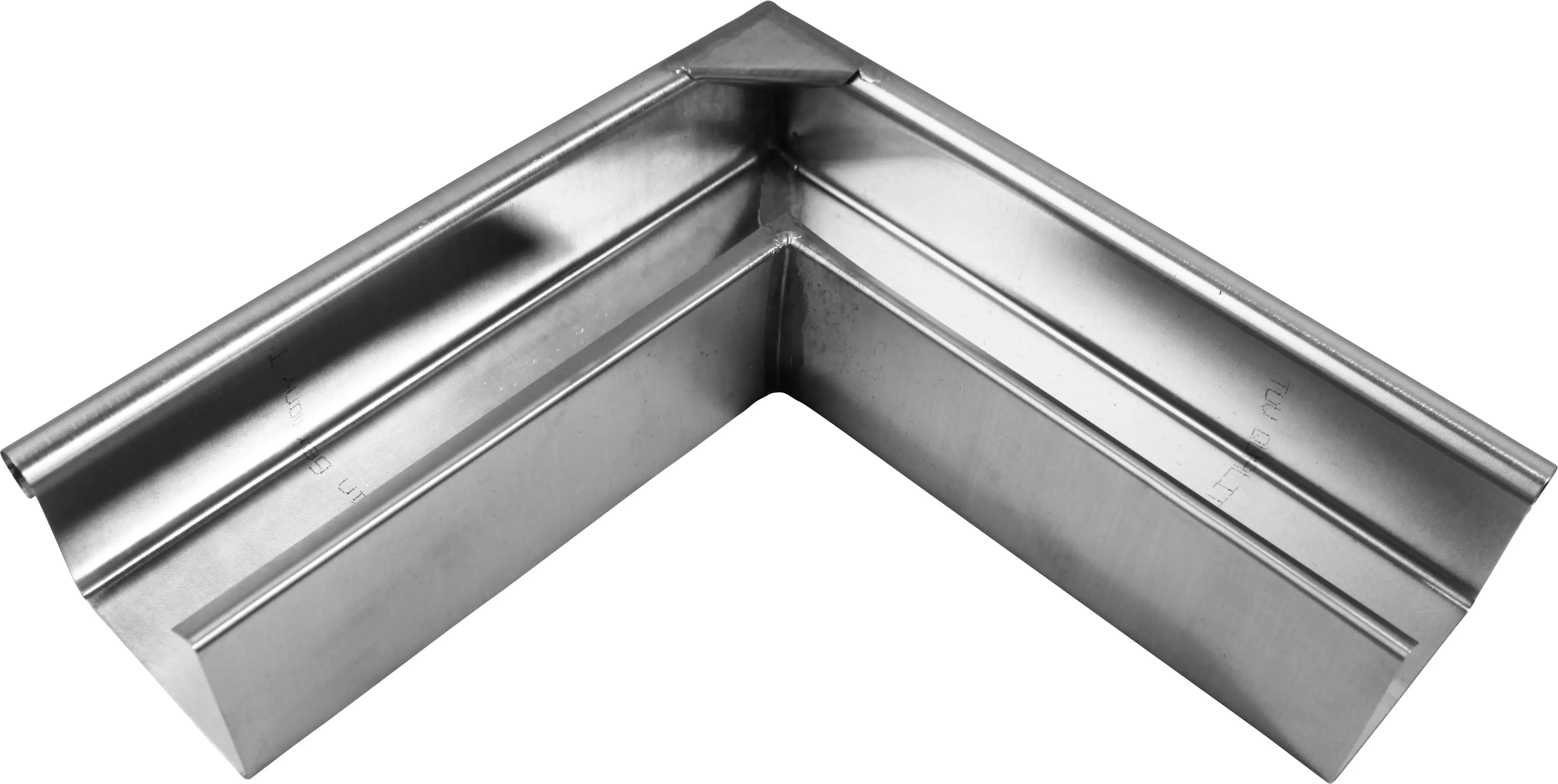 Marley Kastendachrinne RG 1000 Metall-Zink Aussenecke