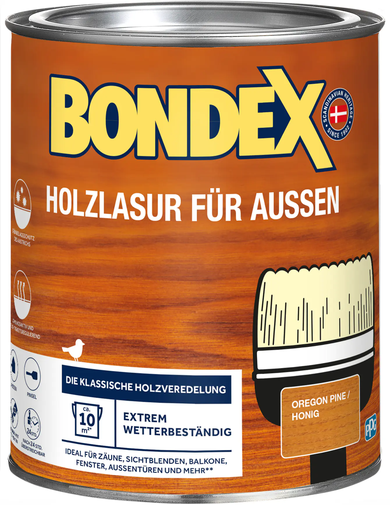 Bondex Holzlasur für Außen 750 ml oregon pine