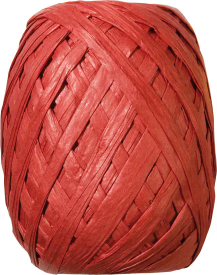 Duni Geschenkband Eiknäuel rot 30 m x 7 mm