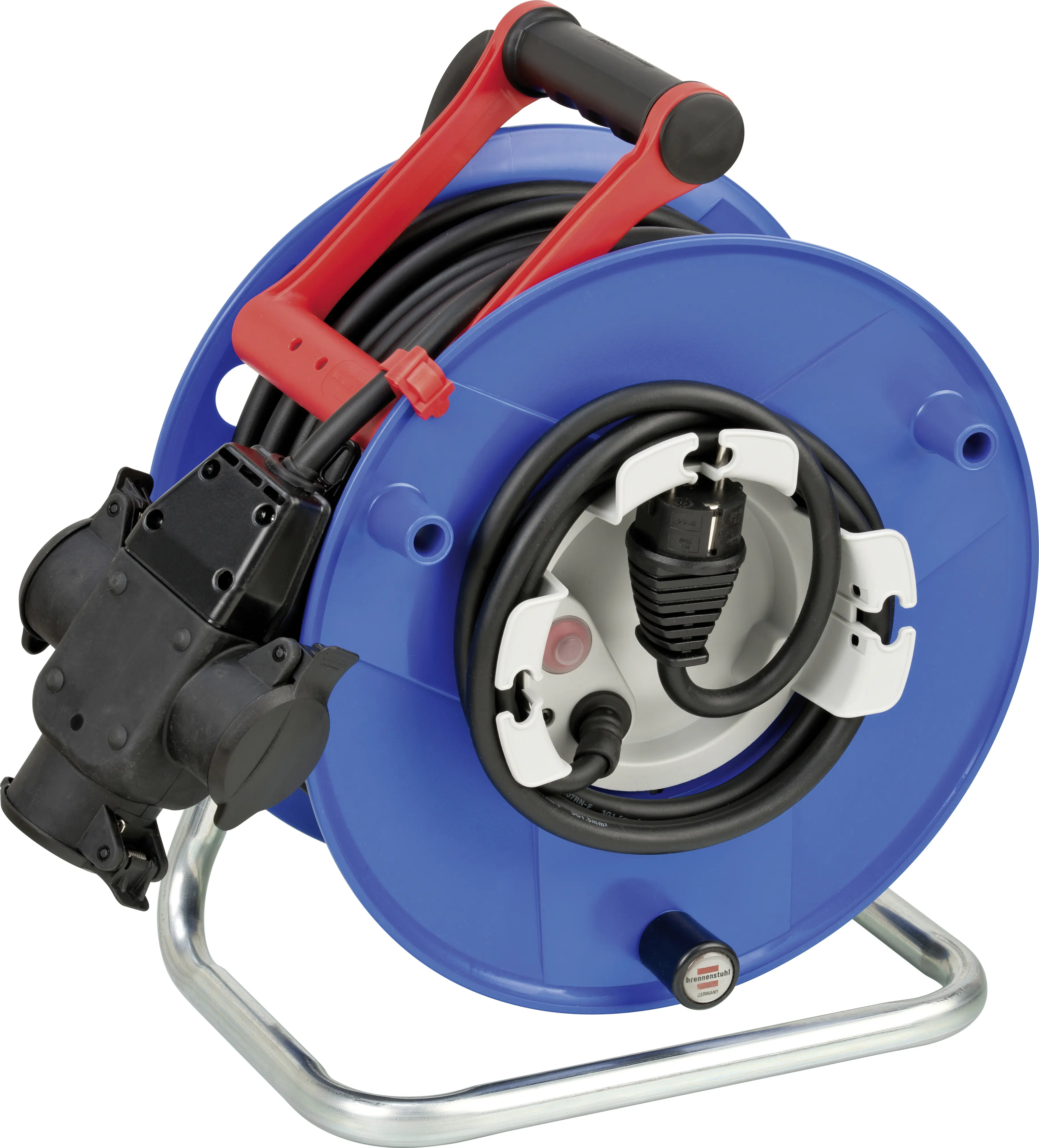 Brennenstuhl Garten-Kabeltrommel Außen 38+2m H07RN-F3G1.5 , schwarz