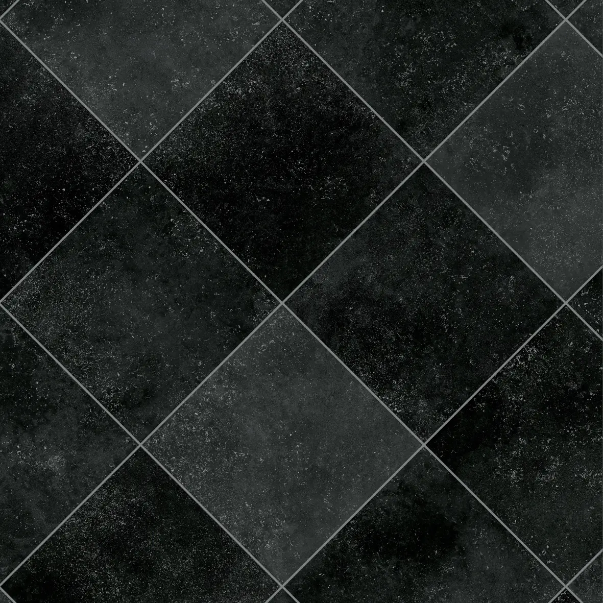 Bodenbelag Vinyl 3 m Track Fliesenoptik anthrazit