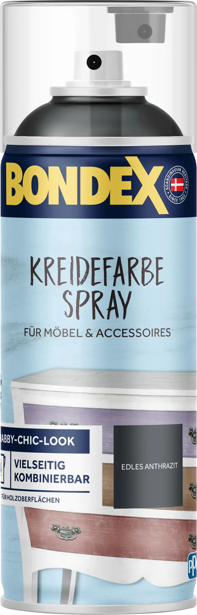 Bondex Kreidefarbe Spray 400 ml edles anthrazit Bondex Kreidefarbe Spray 400 ml edles anthrazit