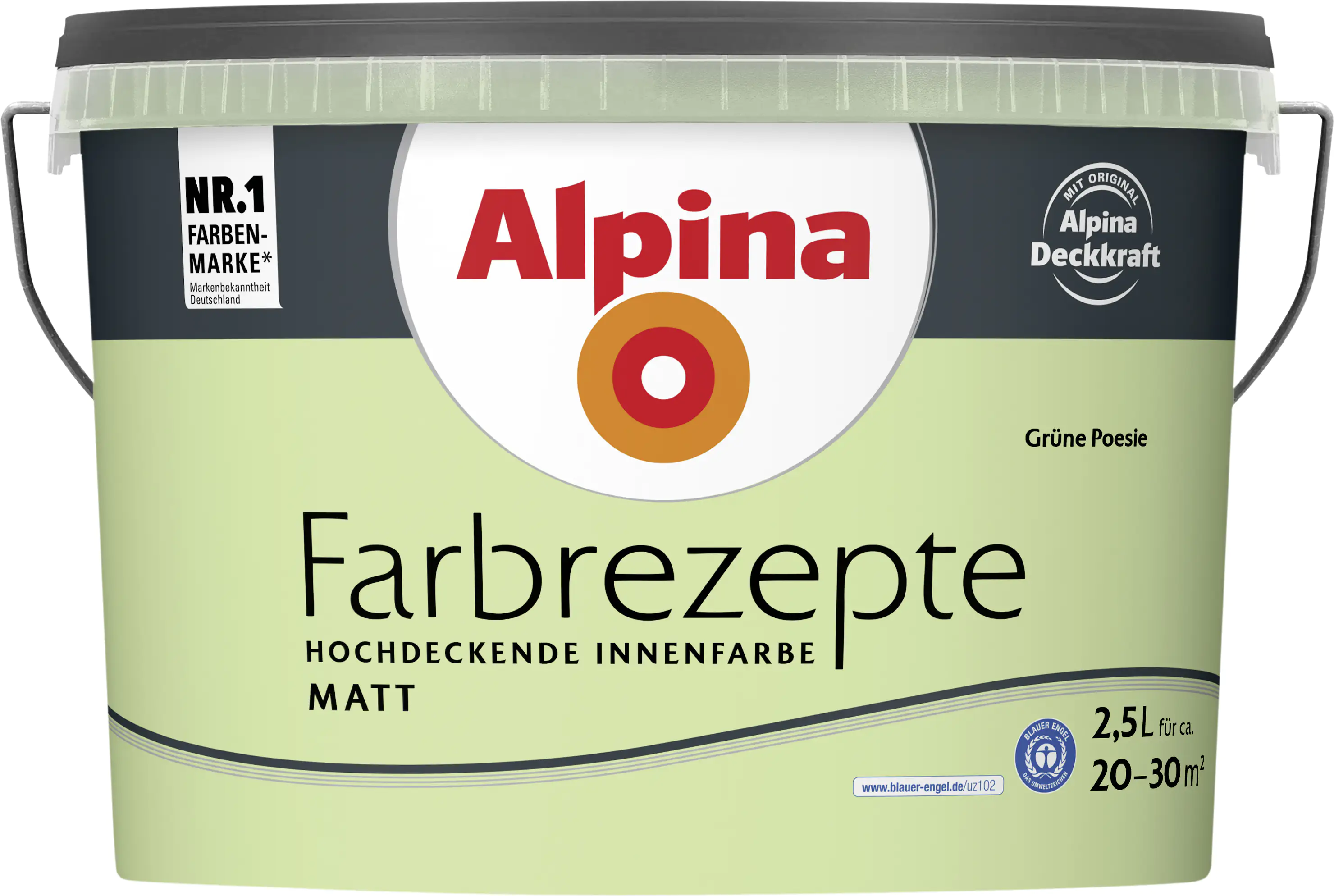 Alpina Farbrezepte Grüne Poesie matt 2,5 L Alpina Farbrezepte Grüne Poesie matt 2,5 L