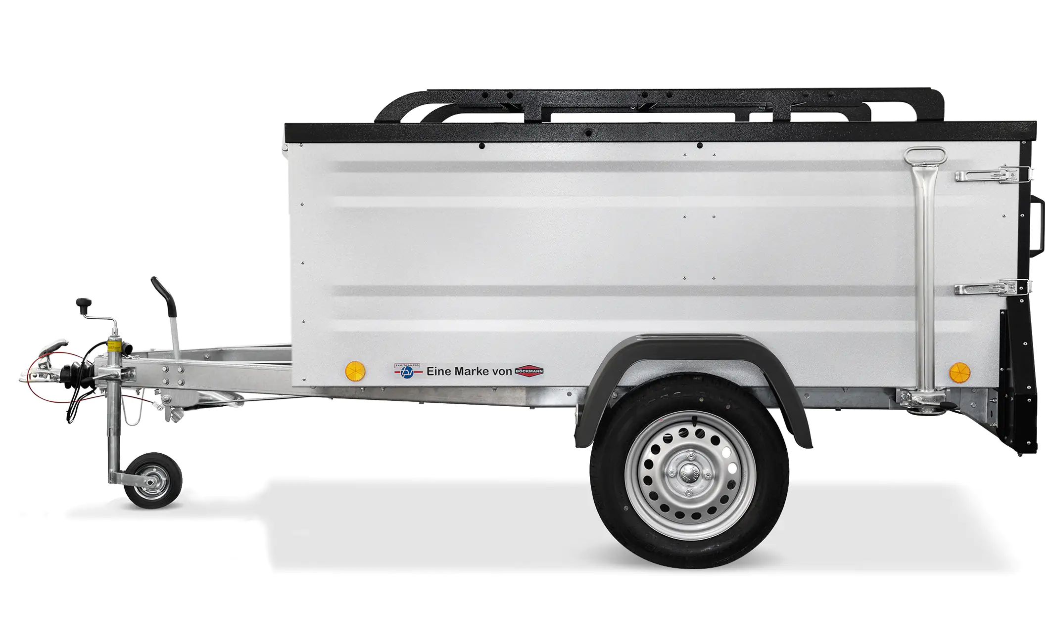 TPV Kofferanhänger KT-EB2 gebremst 1000 kg mit Radstoßdämpfern