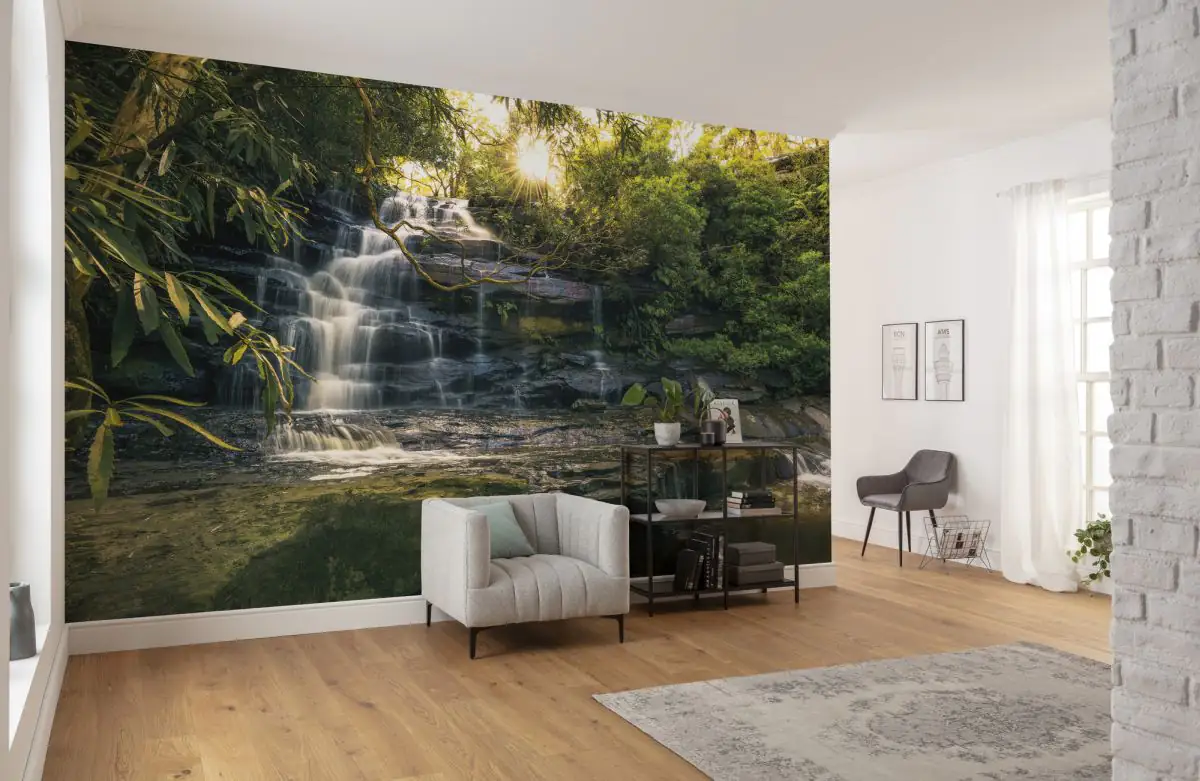 4055065112270_1 Komar Vlies Fototapete Golden Falls 450 x 280 cm