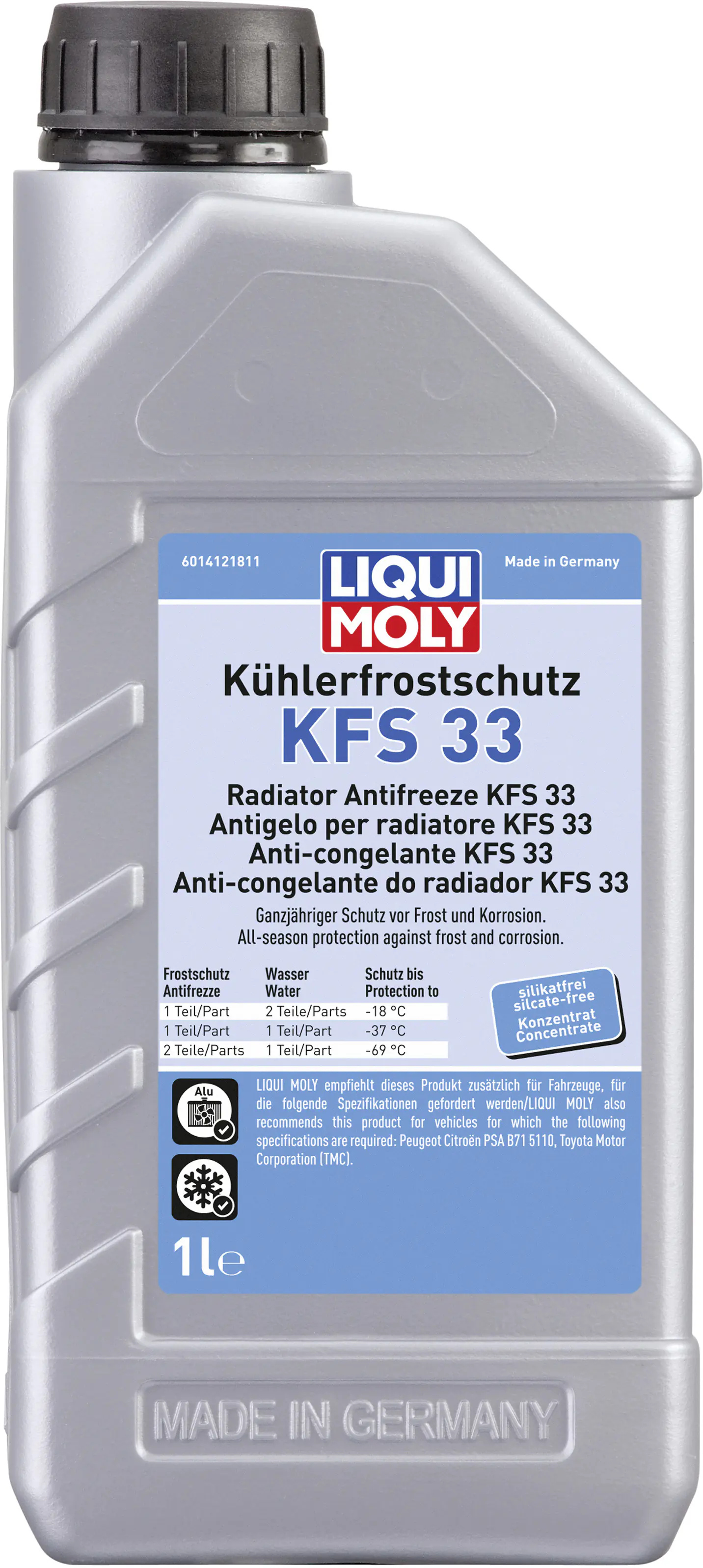 Liqui Moly Kühlerfrostschutz KFS 33 1 L