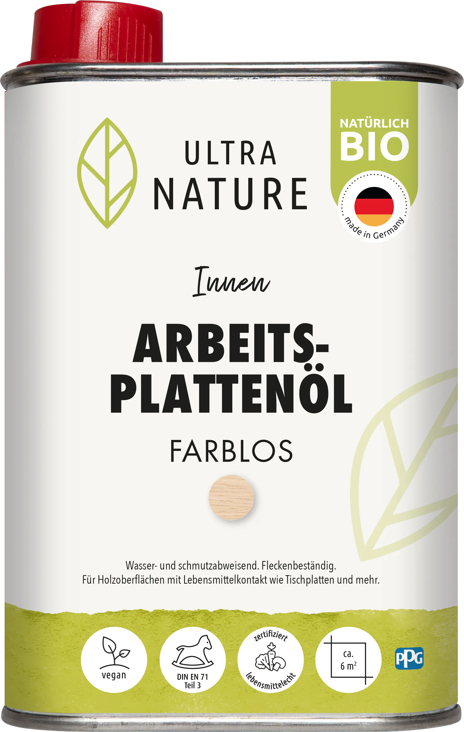 Ultra Nature Arbeitsplattenöl 250 ml farblos