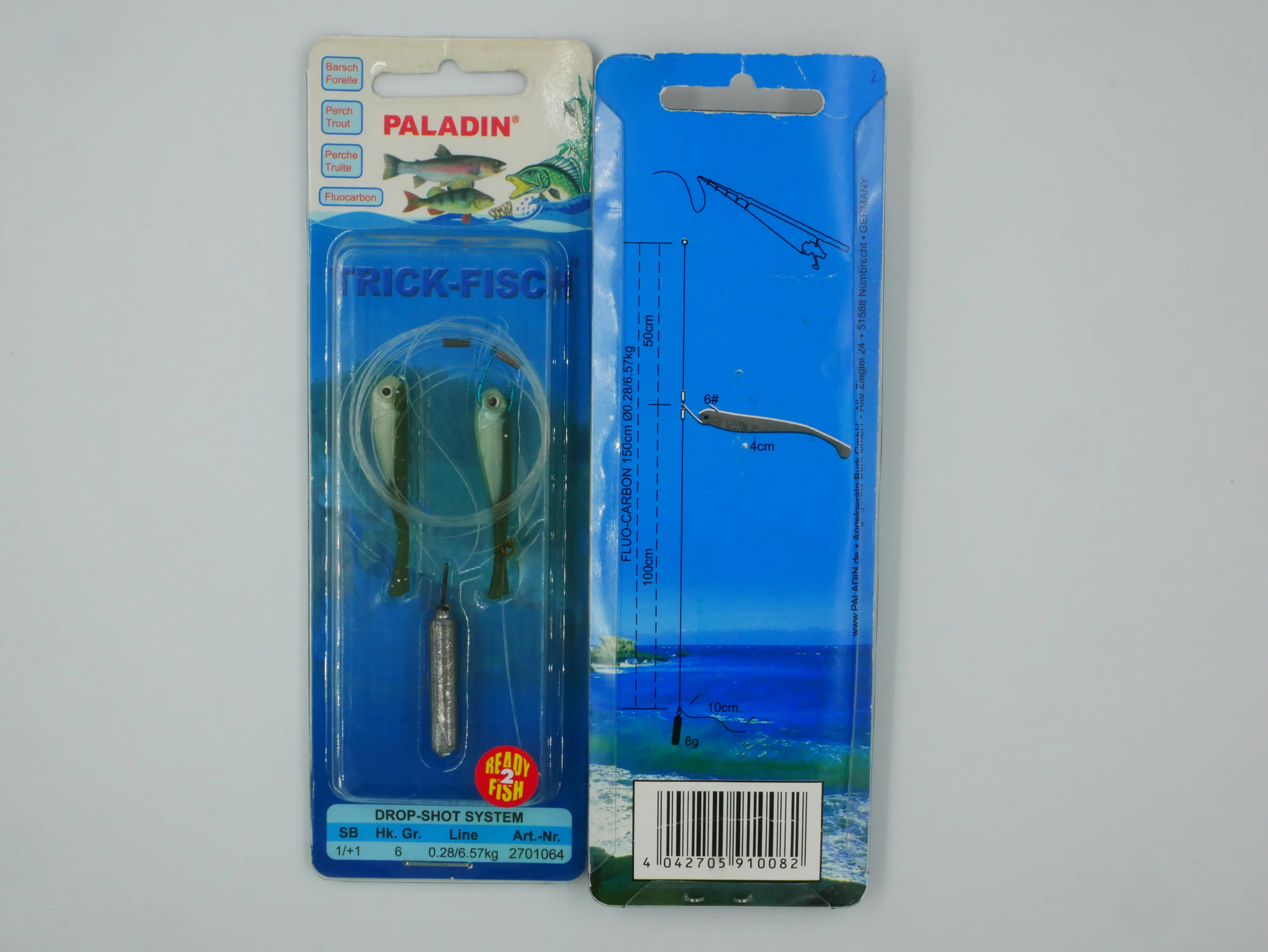 Paladin Trickfish Drop Shot System Forelle -Barsch