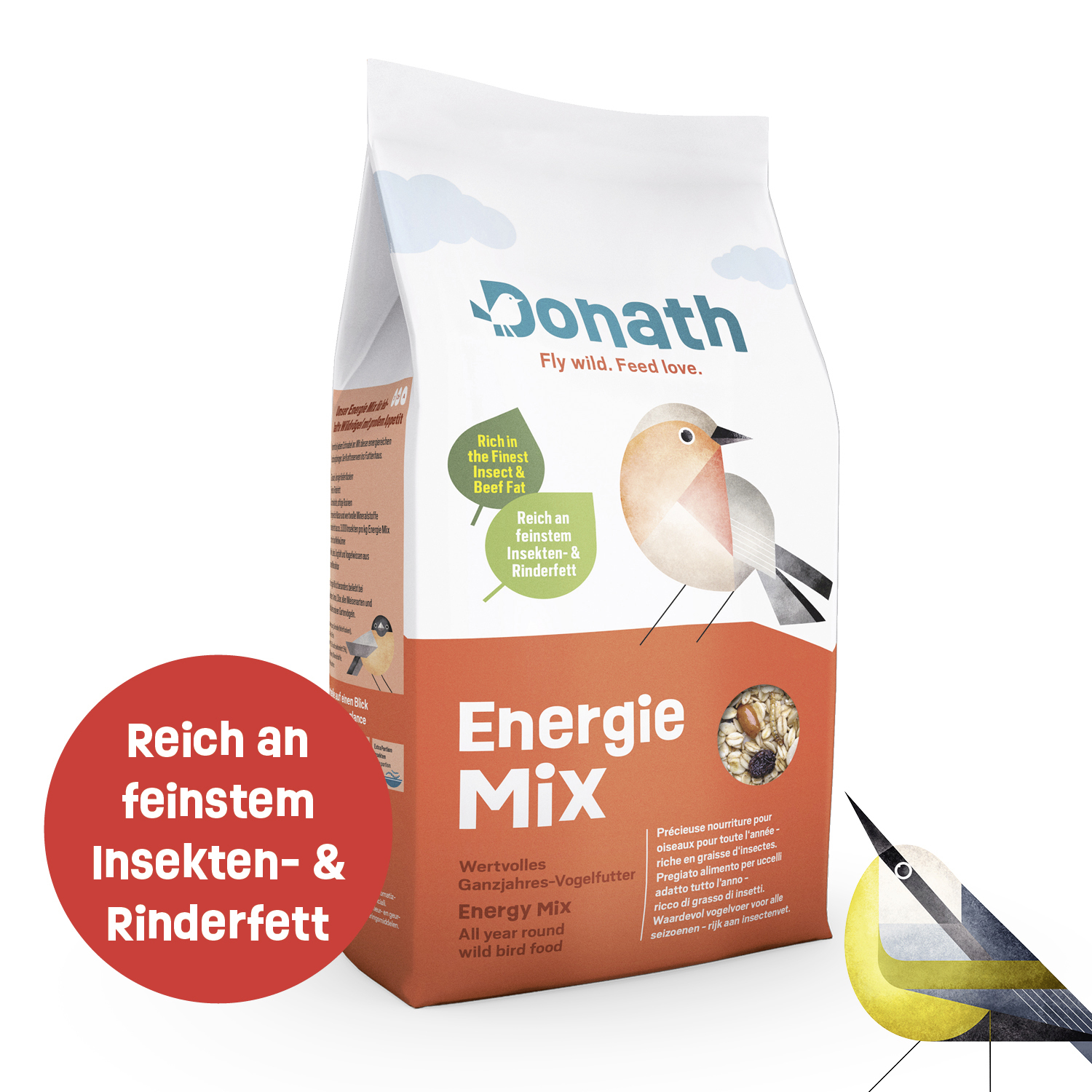 Donath Wildvogelfutter Energie Mix 1 kg Donath Wildvogelfutter Energie Mix 1 kg