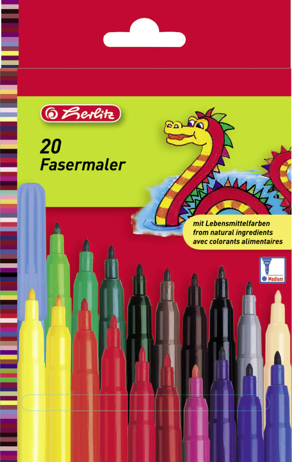 herlitz Fasermaler 20 Stück