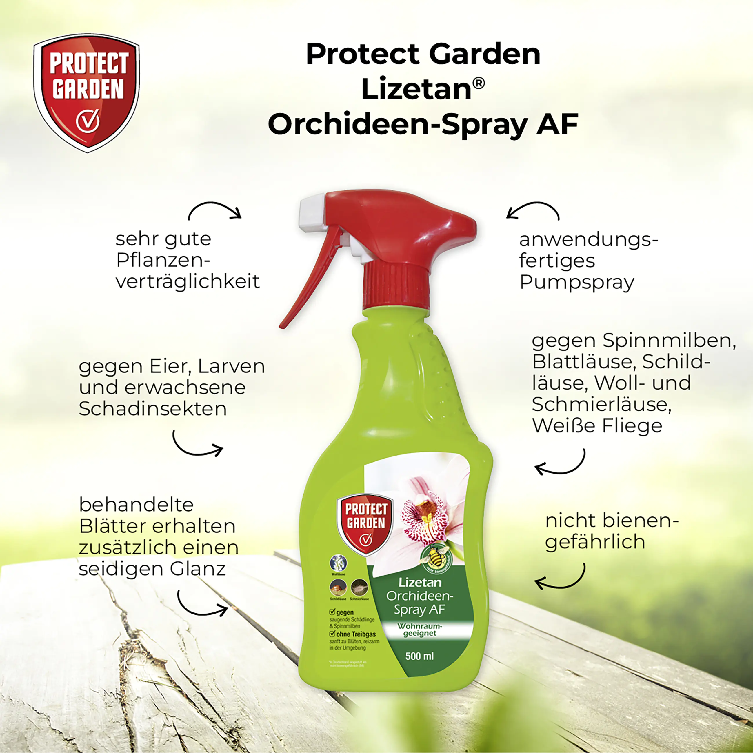 Protect Garden Lizetan Orchideen-Spray AF 500 ml