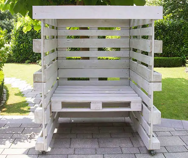 DIY Strandkorb aus Paletten Set zum Selberbauen