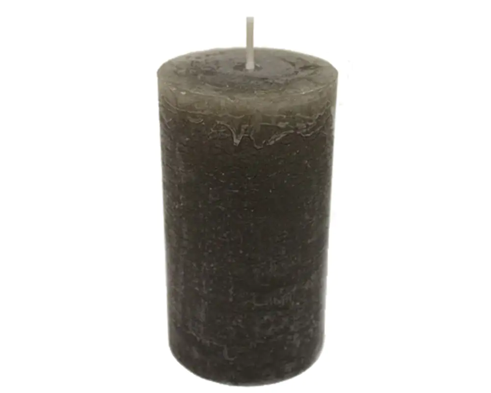 House of Rustic Kerze 12 cm taupe