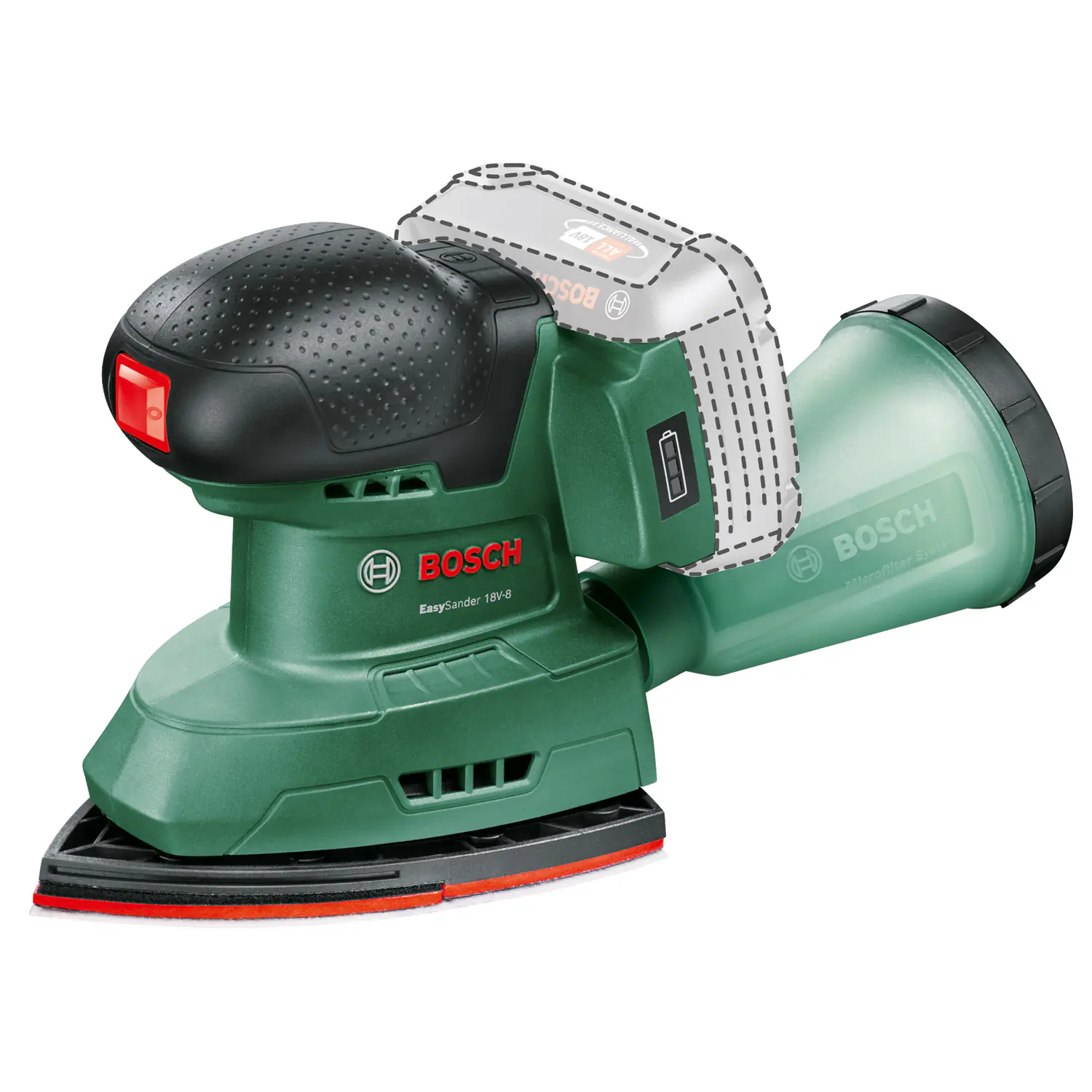 Bosch Akku-Multischleifer Easy Sander 18V-8 Solo