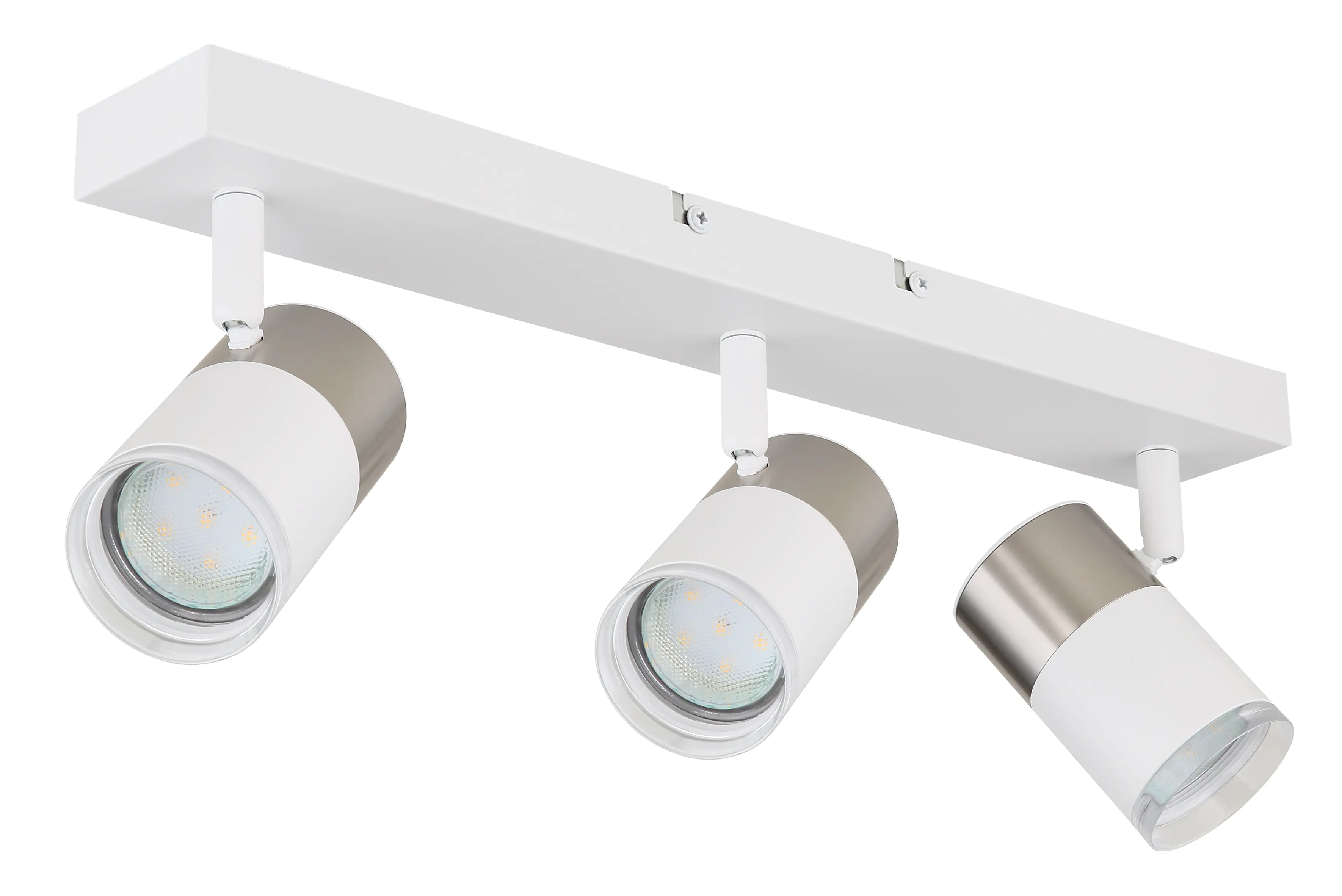 Globo 3er Spot Brisbon weiß matt 41 x 41 x 12 cm GU10