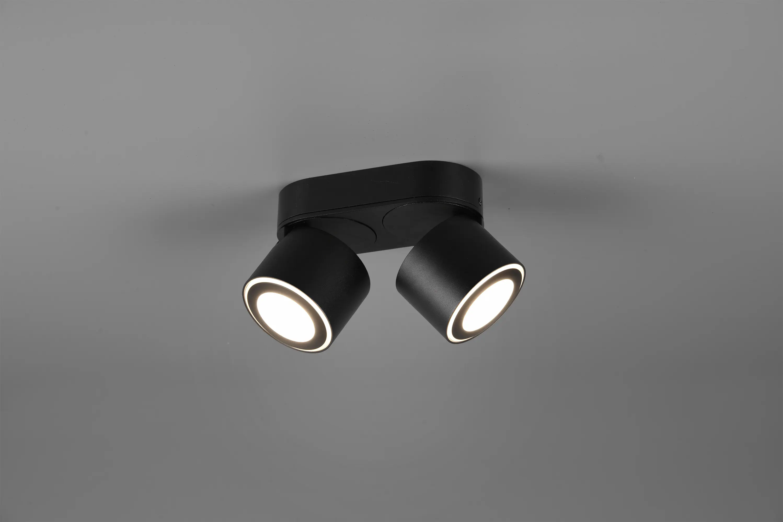 Trio Leuchte 2er Spot Taurus schwarz
